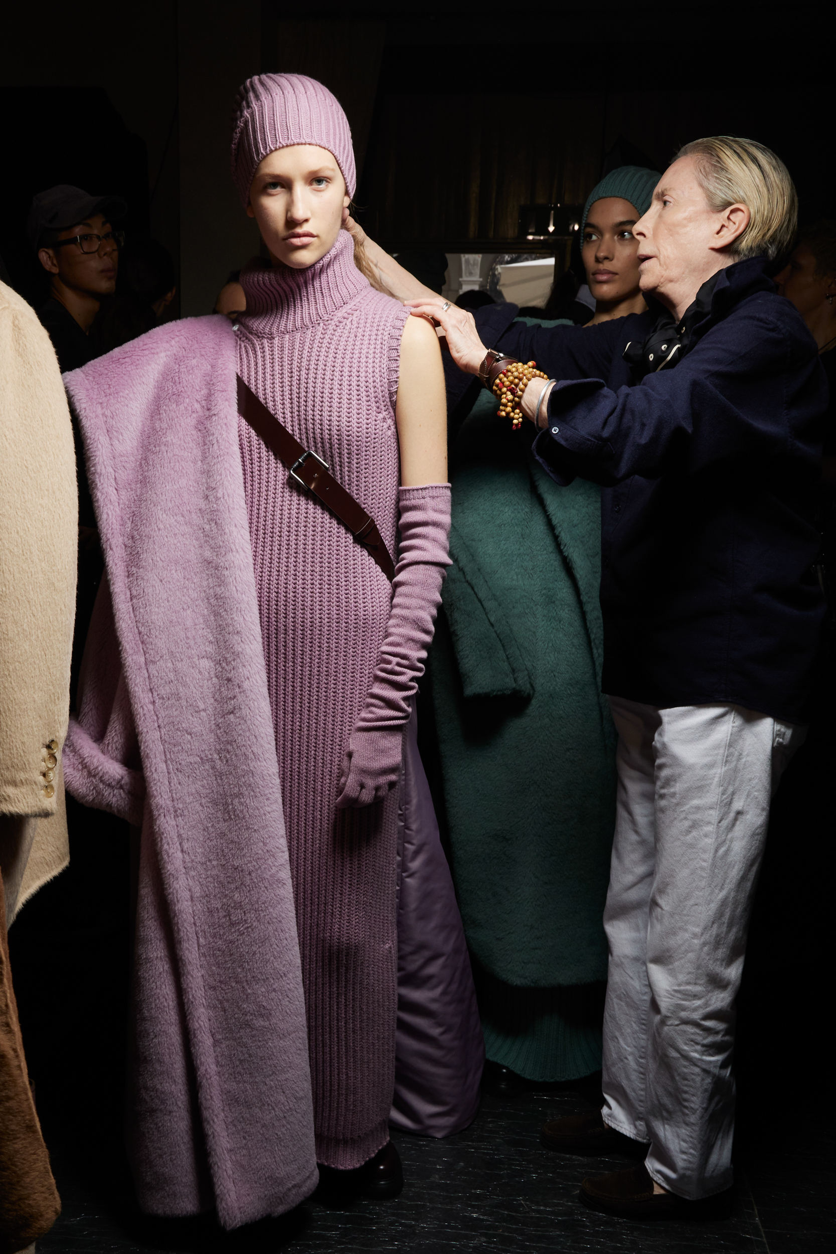 Max Mara Fall 2023 Fashion Show Backstage