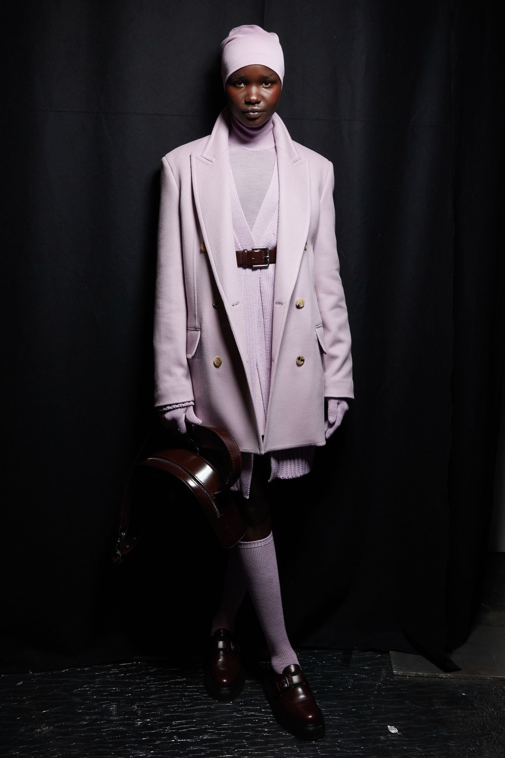 Max Mara Fall 2023 Fashion Show Backstage