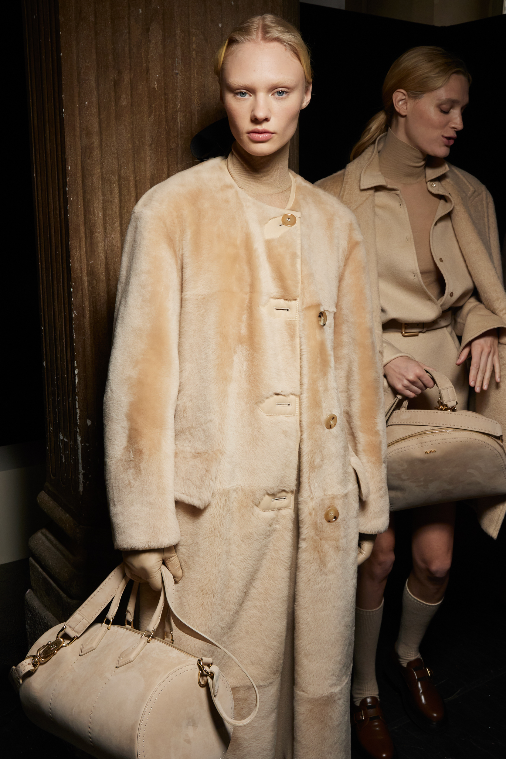 Max Mara Fall 2023 Fashion Show Backstage