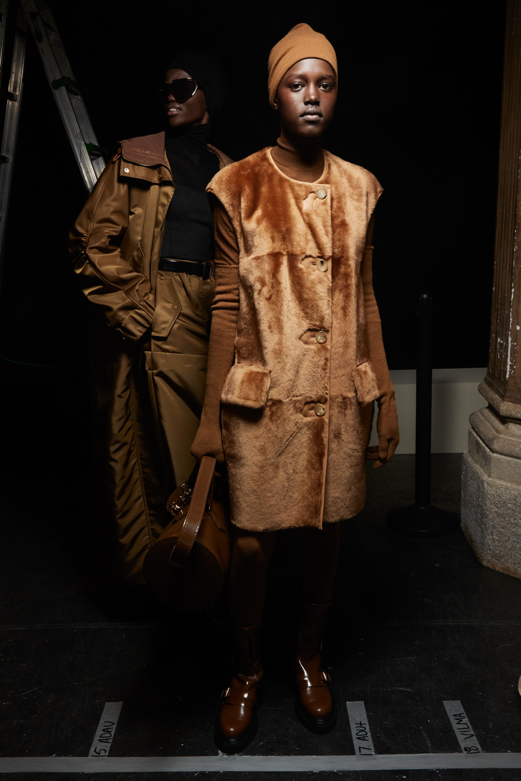 Max Mara Fall 2023 Fashion Show Backstage