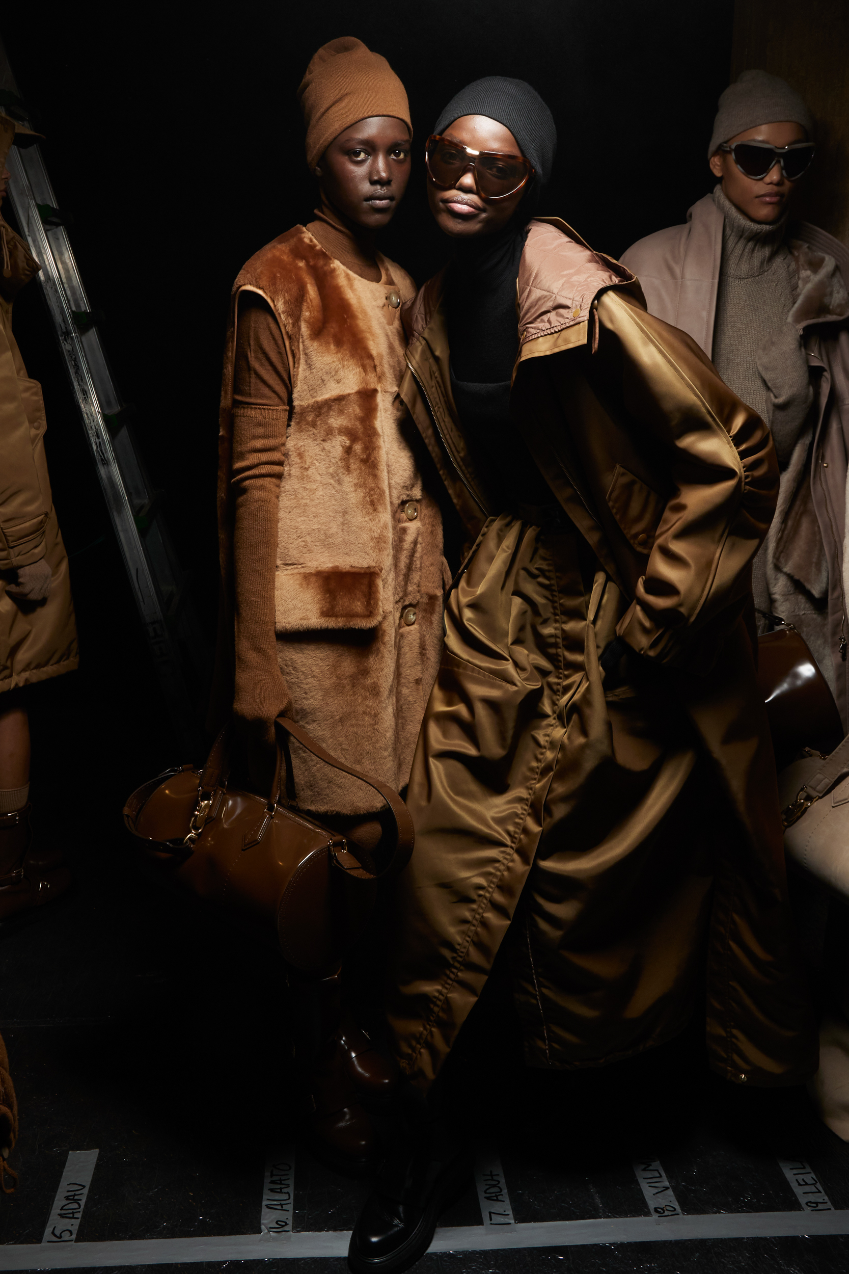 Max Mara Fall 2023 Fashion Show Backstage