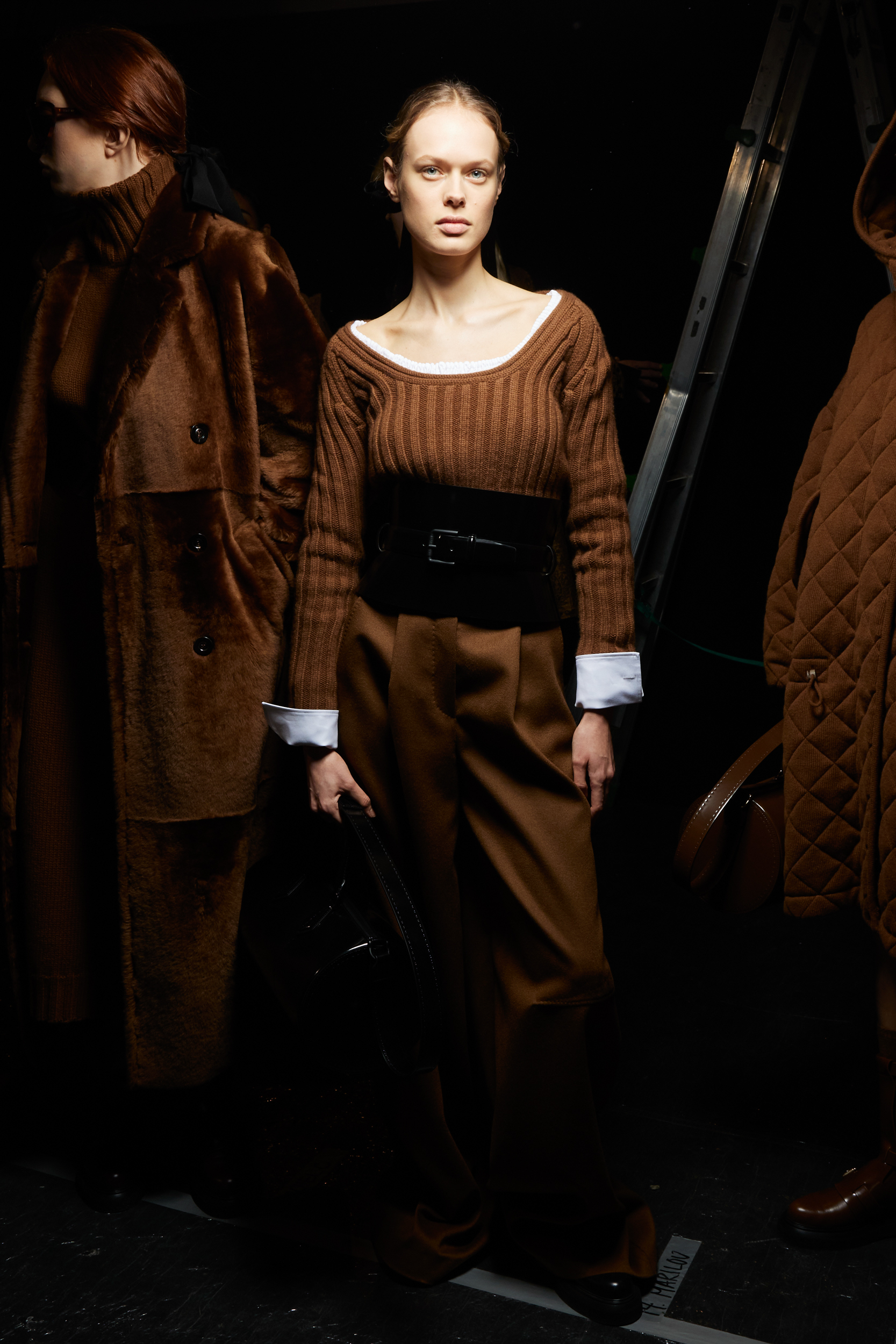 Max Mara Fall 2023 Fashion Show Backstage