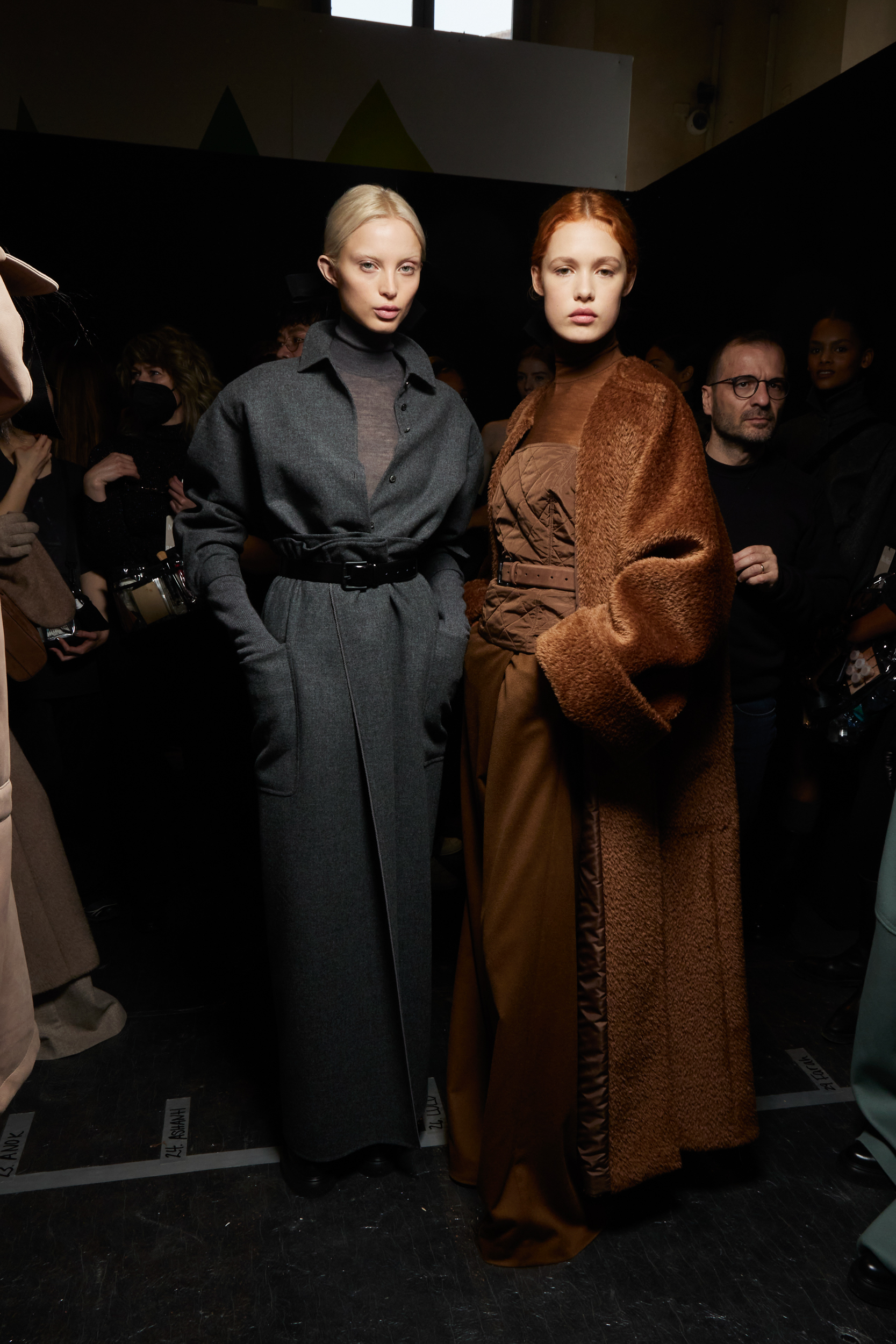 Max Mara Fall 2023 Fashion Show Backstage