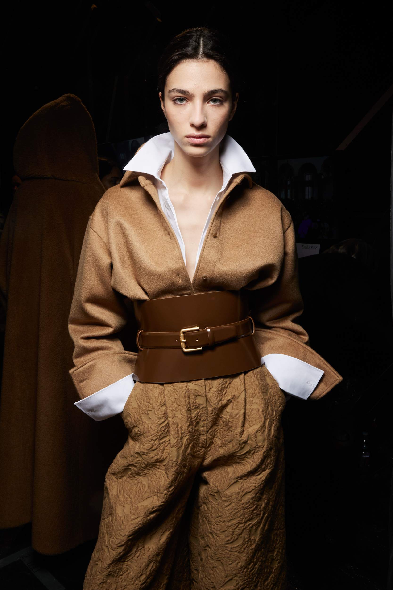 Max Mara Fall 2023 Fashion Show Backstage