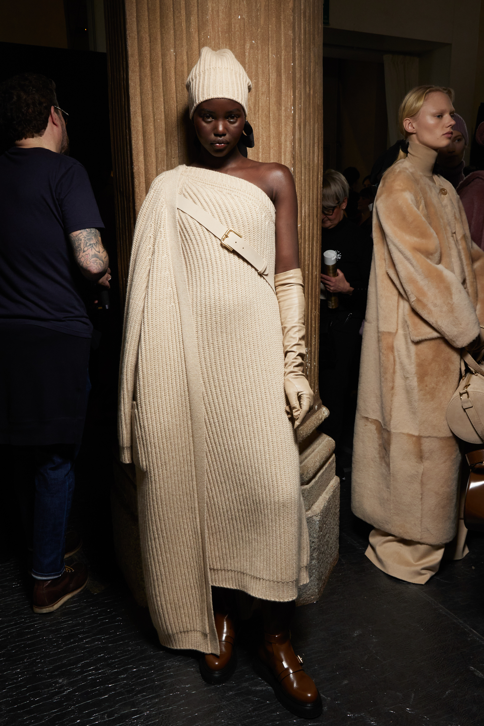 Max Mara Fall 2023 Fashion Show Backstage