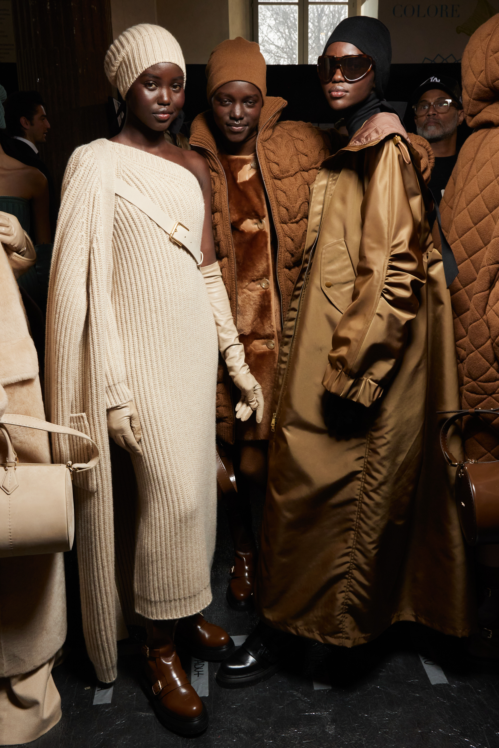 Max Mara Fall 2023 Fashion Show Backstage