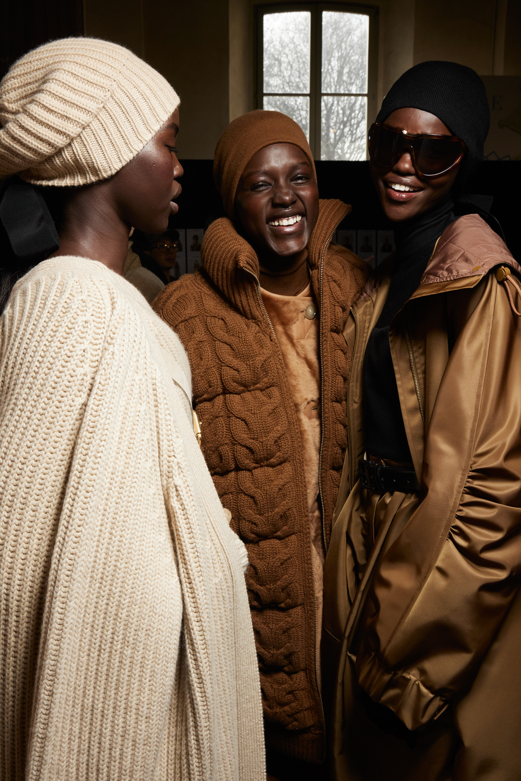 Max Mara Fall 2023 Fashion Show Backstage