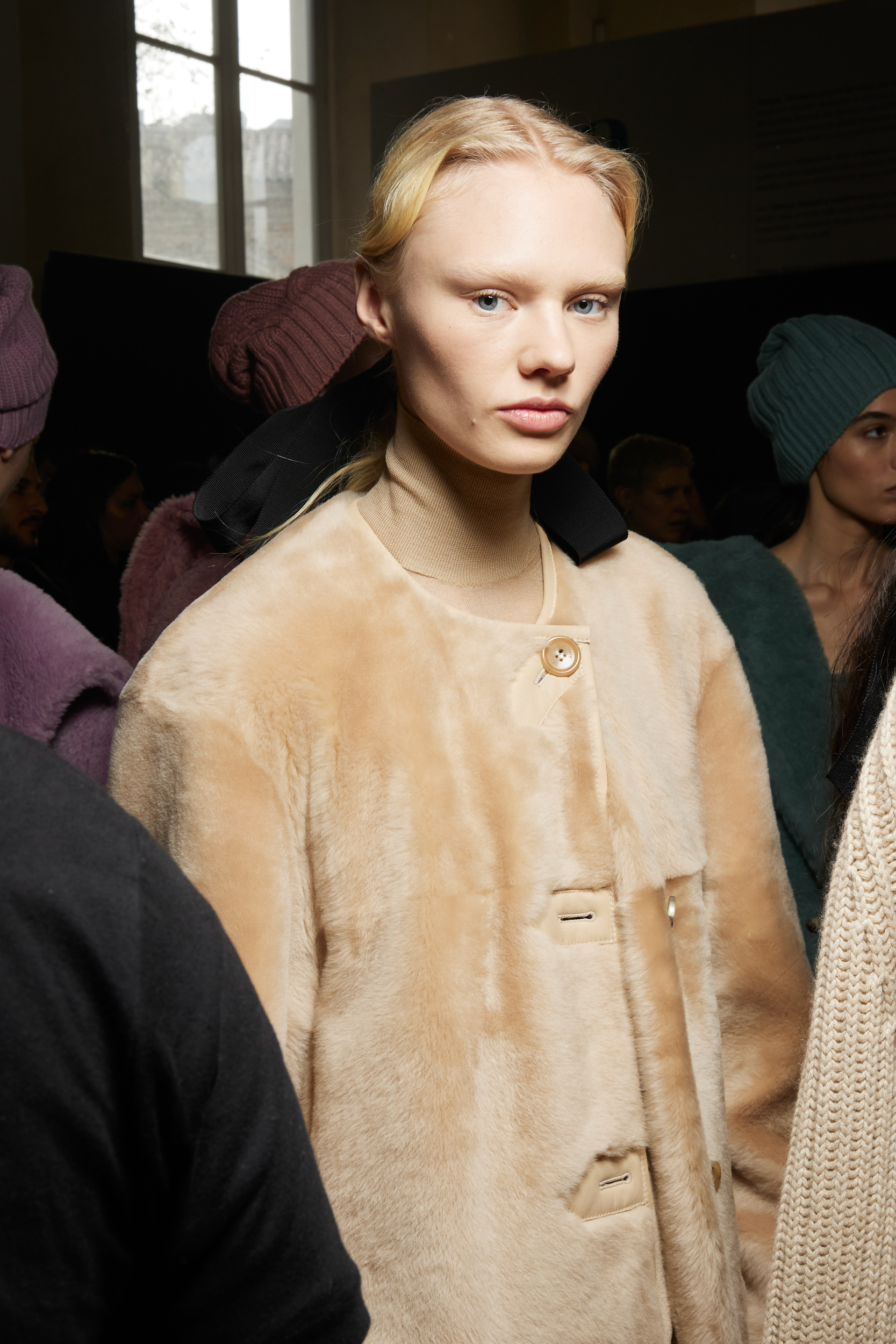 Max Mara Fall 2023 Fashion Show Backstage