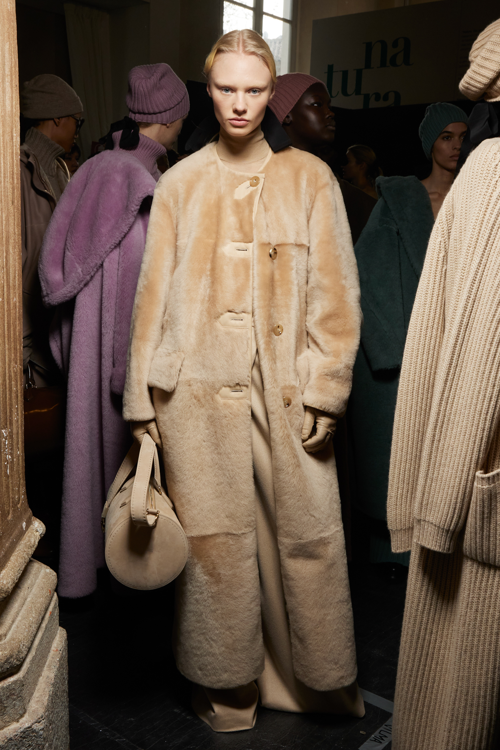 Max Mara Fall 2023 Fashion Show Backstage