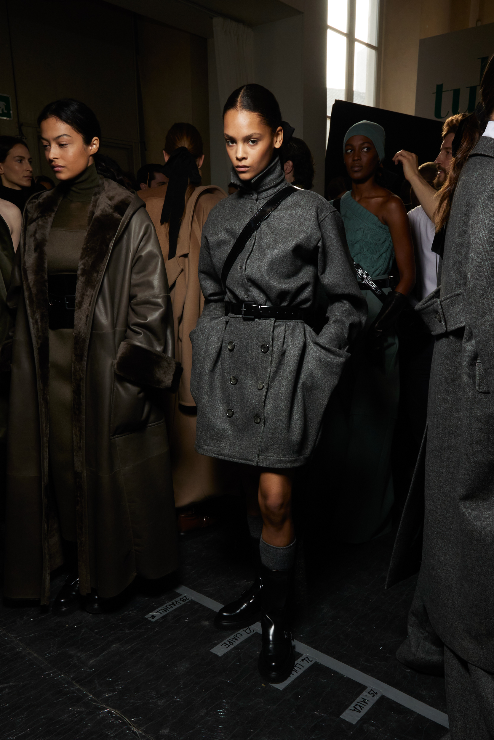 Max Mara Fall 2023 Fashion Show Backstage