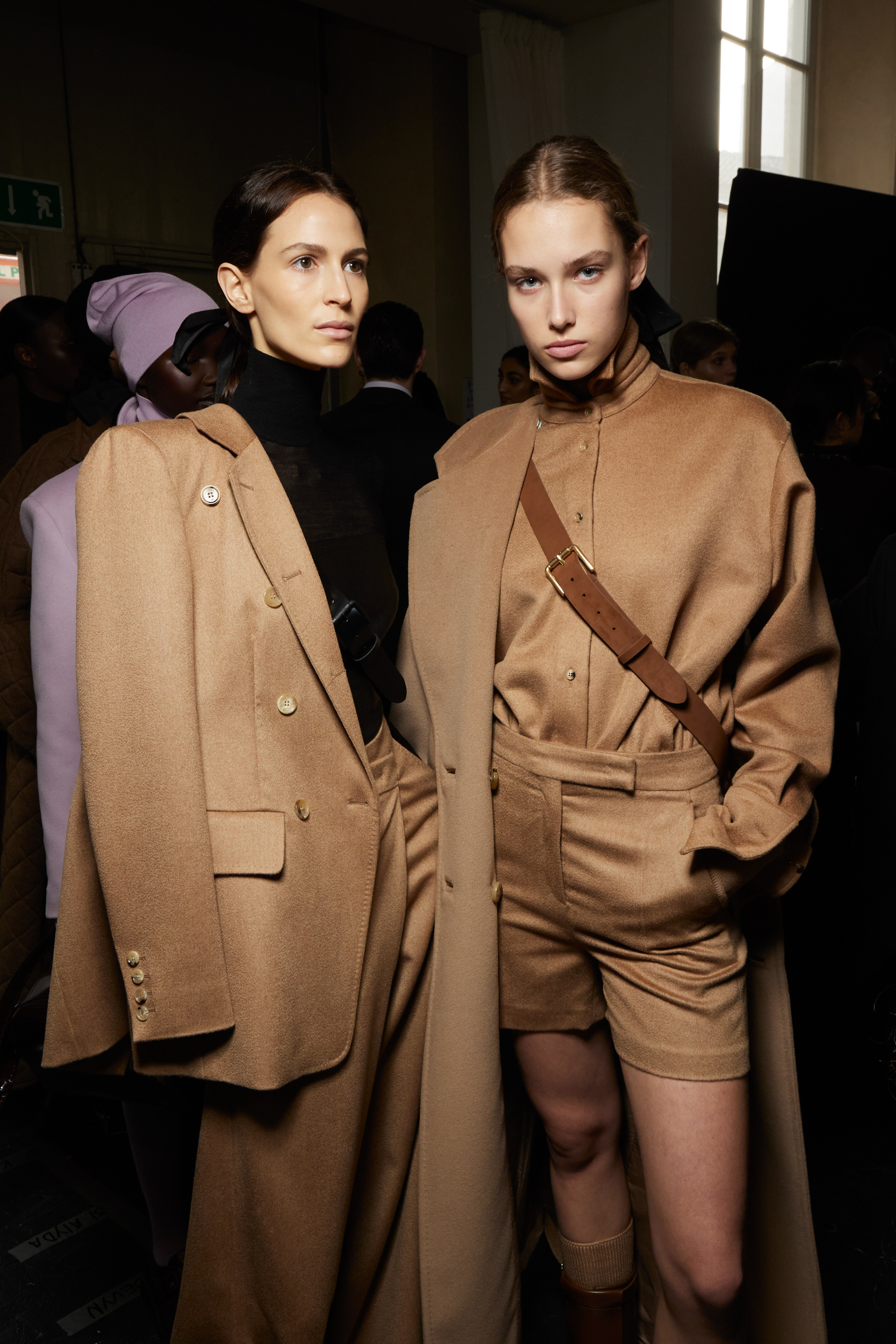 Max Mara Fall 2023 Fashion Show Backstage