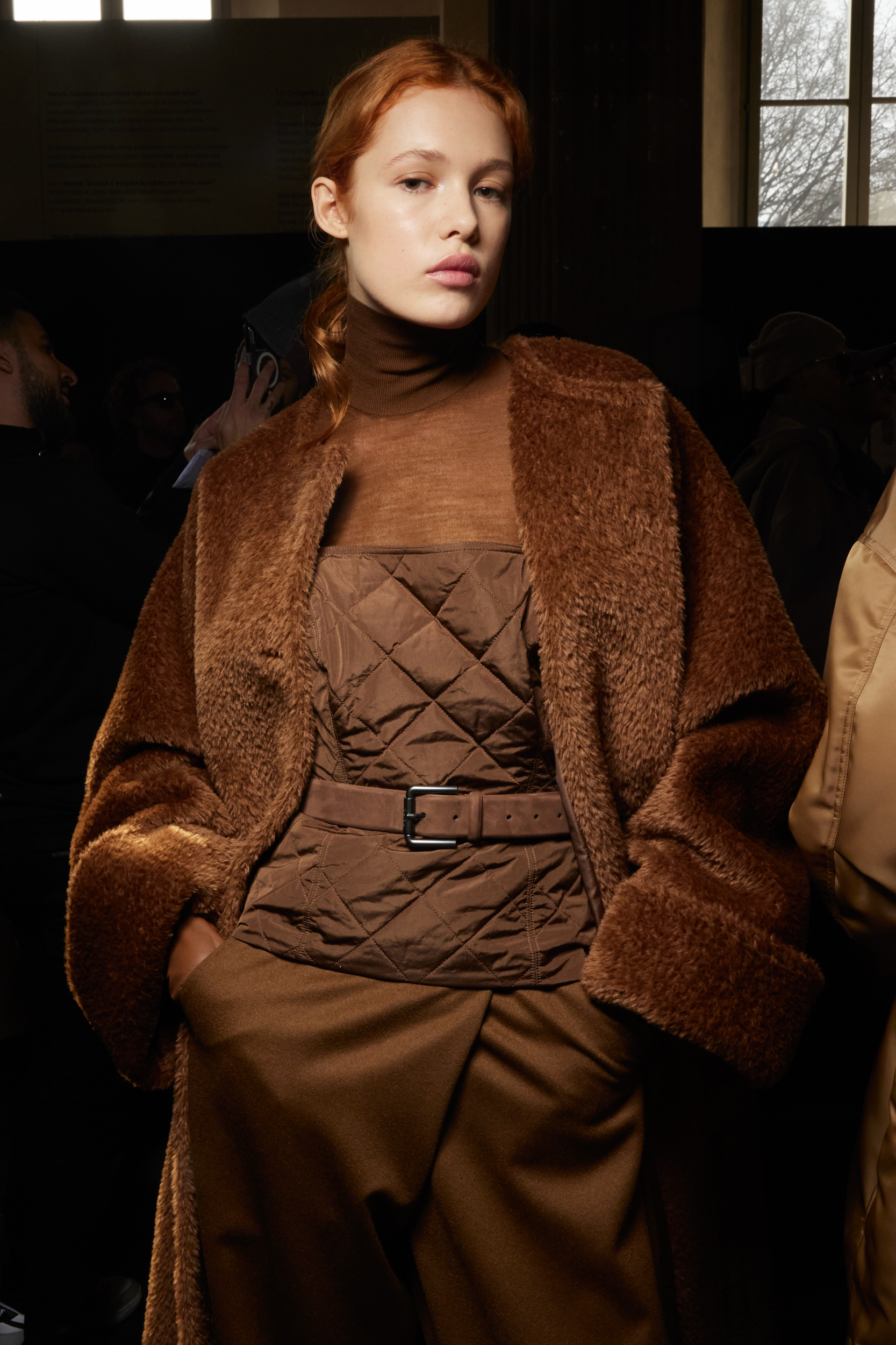 Max Mara Fall 2023 Fashion Show Backstage