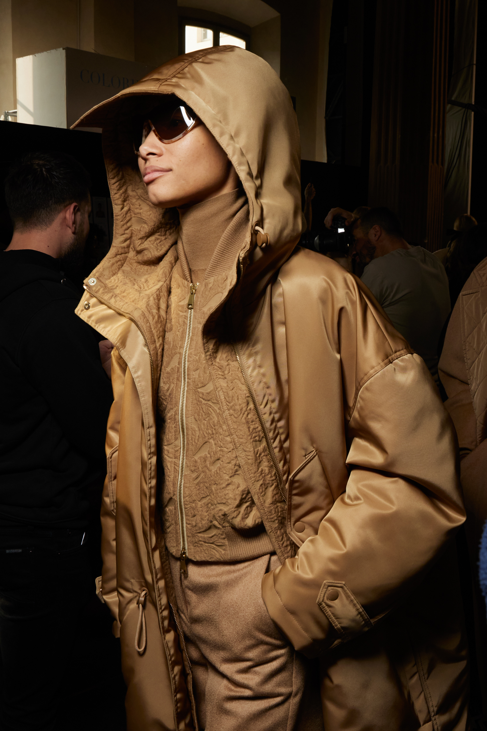 Max Mara Fall 2023 Fashion Show Backstage