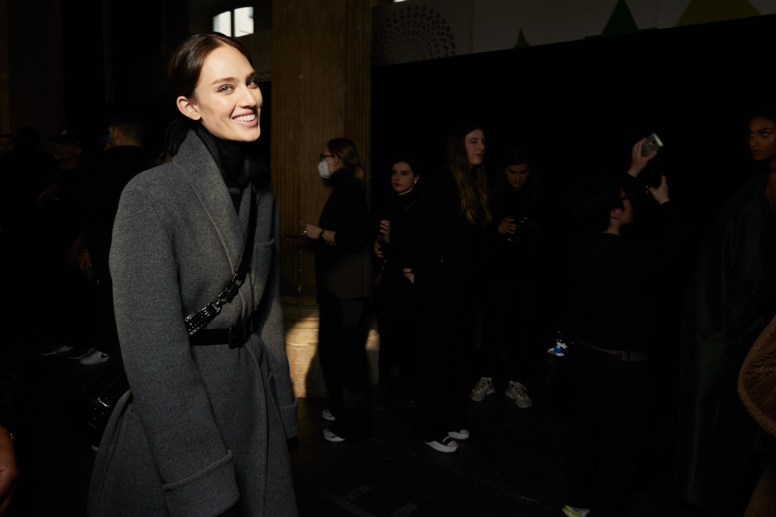 Max Mara Fall 2023 Fashion Show Backstage