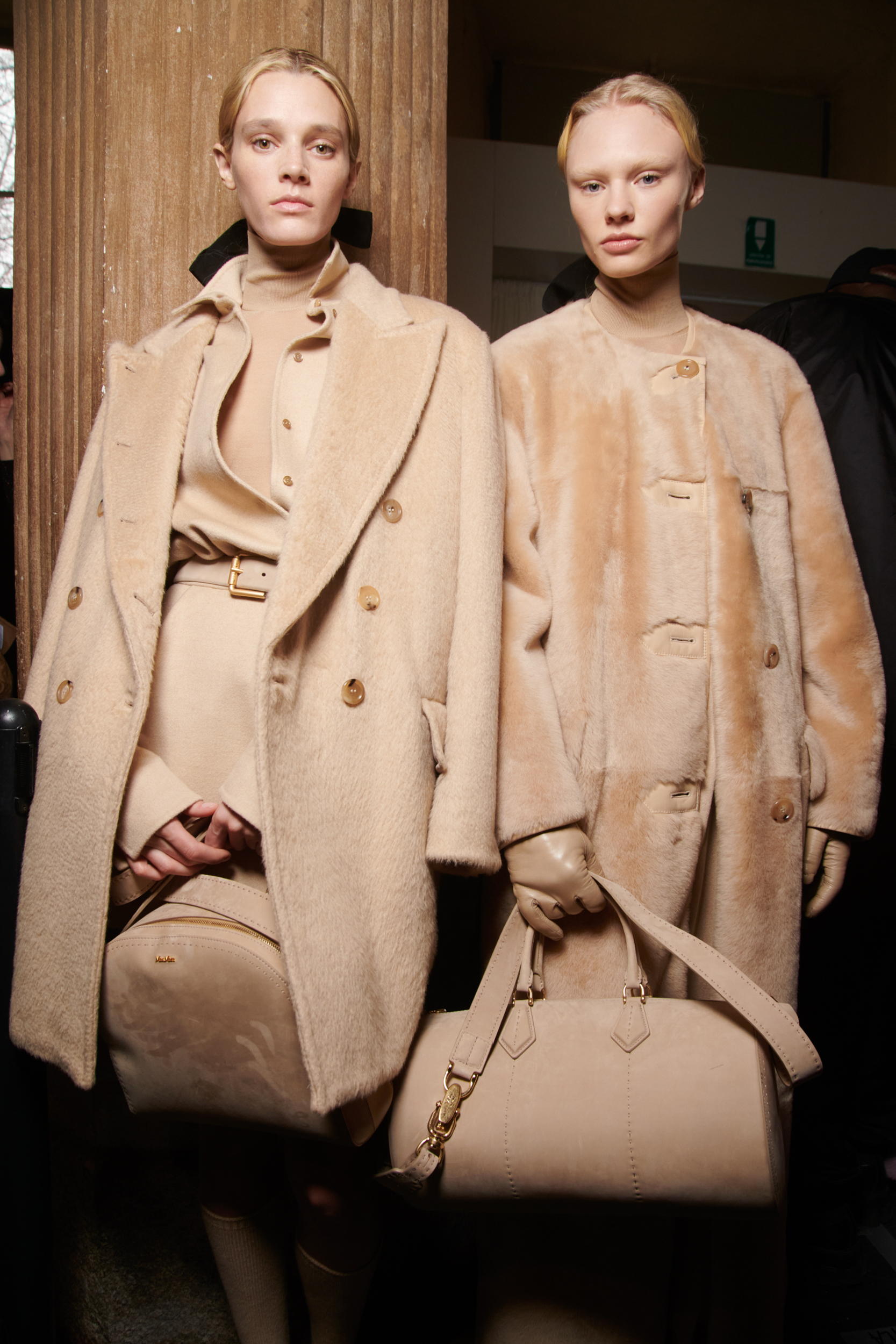 Max Mara Fall 2023 Fashion Show Backstage