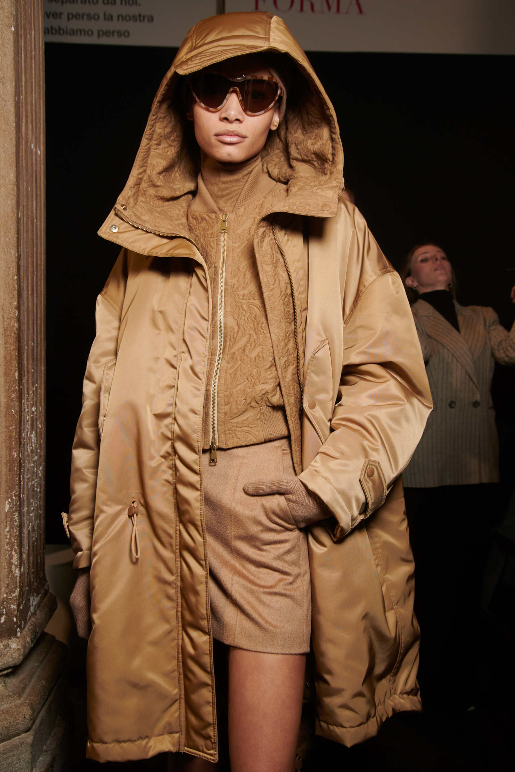 Max Mara Fall 2023 Fashion Show Backstage