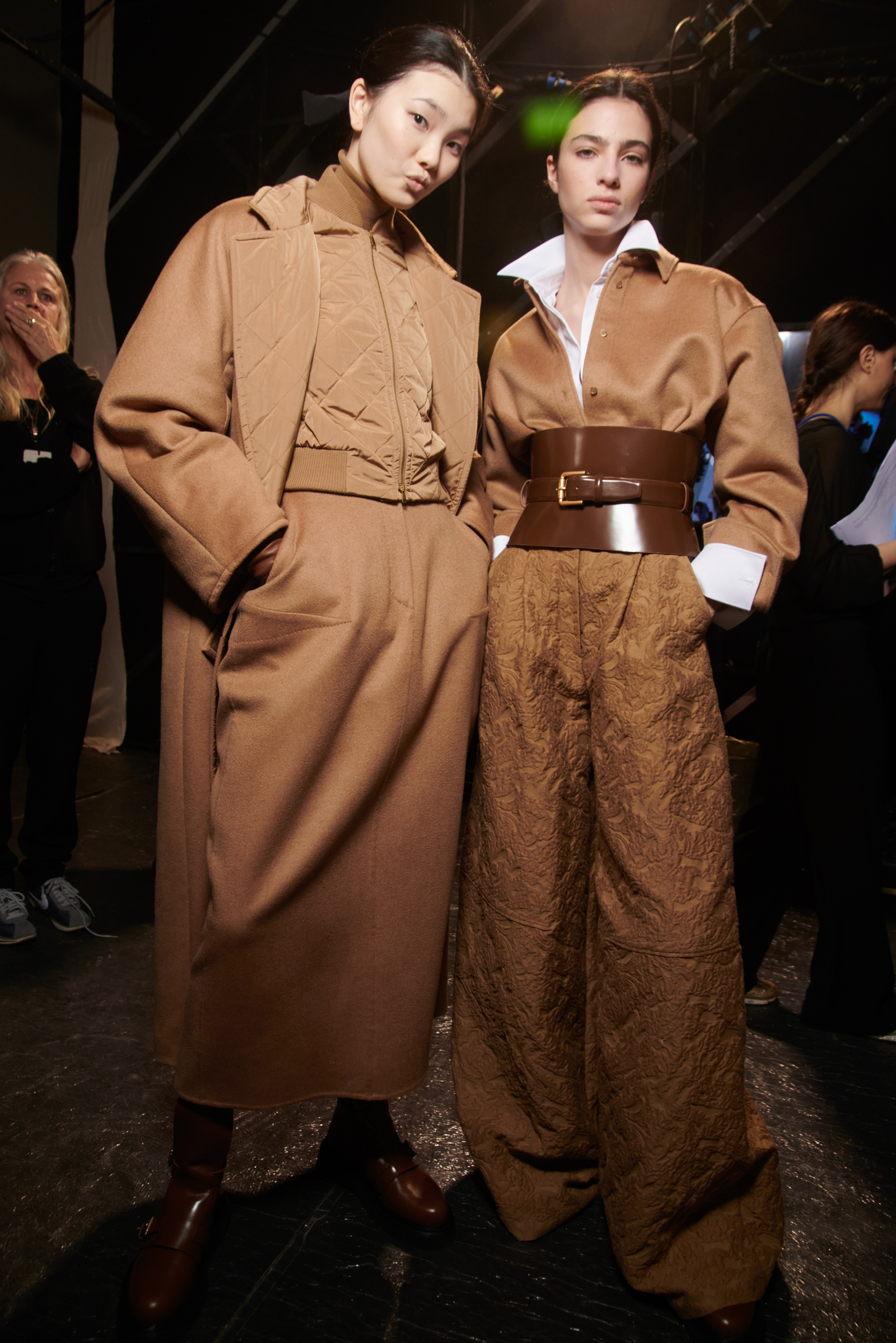 Max Mara Fall 2023 Fashion Show Backstage