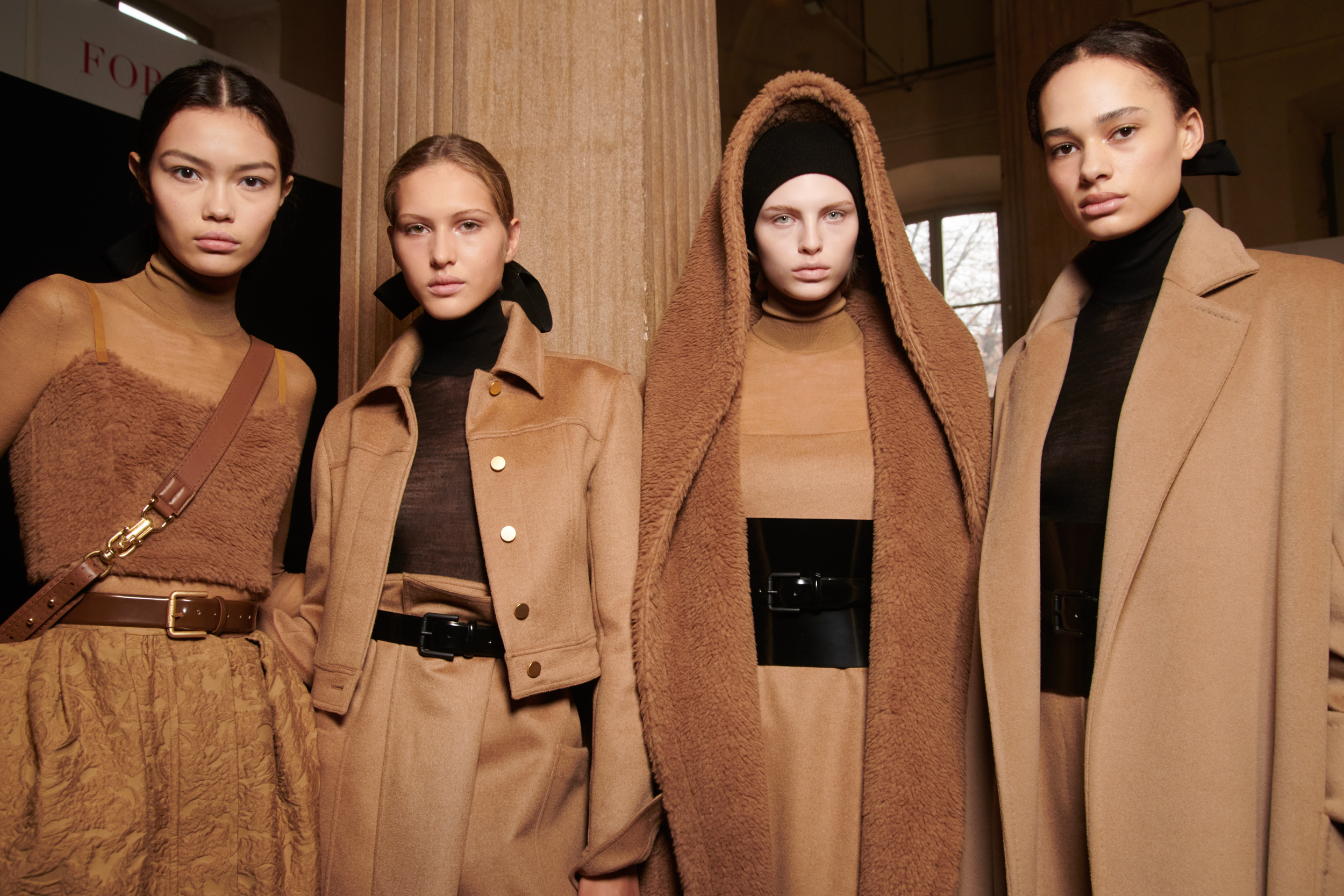 Max Mara Fall 2023 Fashion Show Backstage