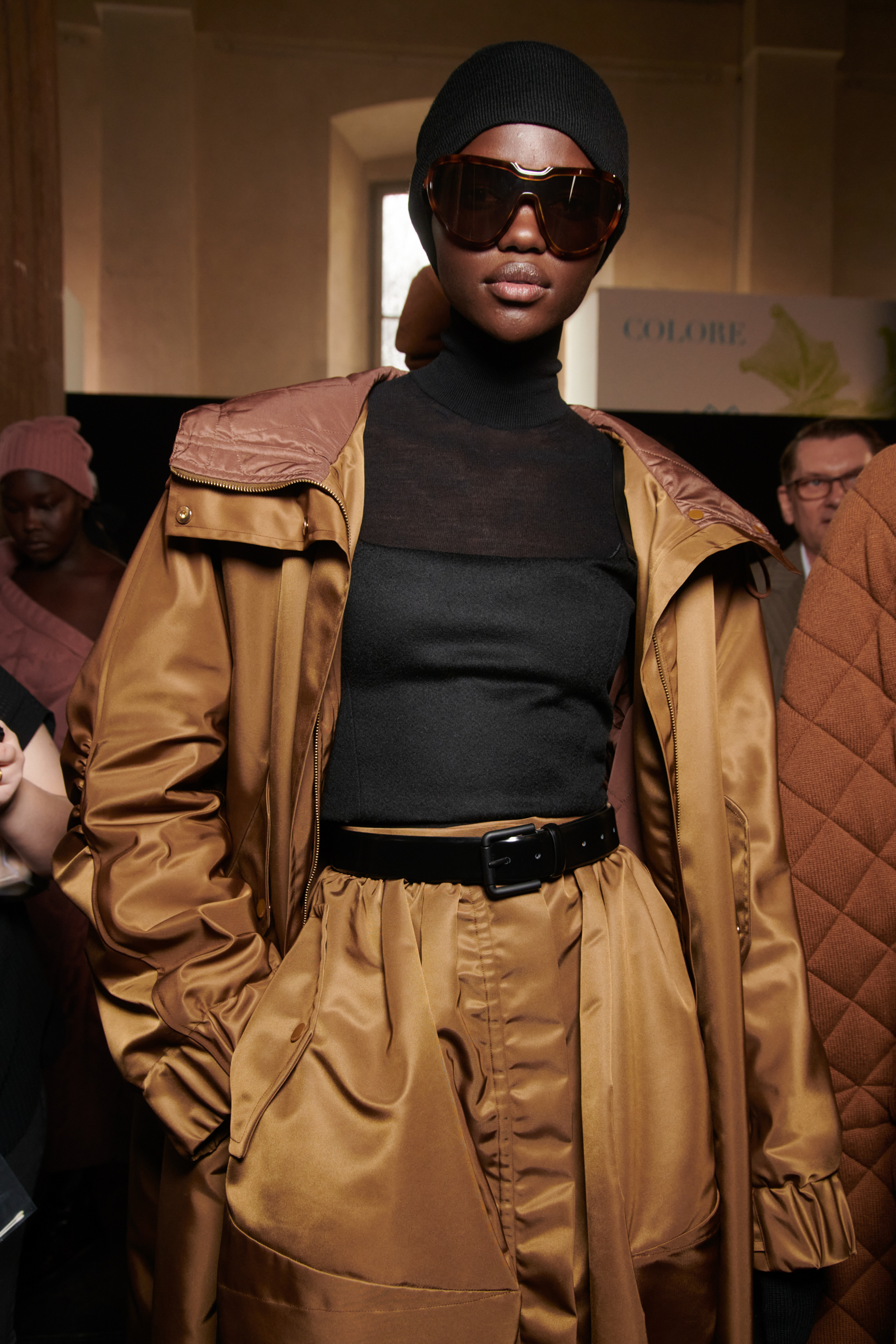 Max Mara Fall 2023 Fashion Show Backstage