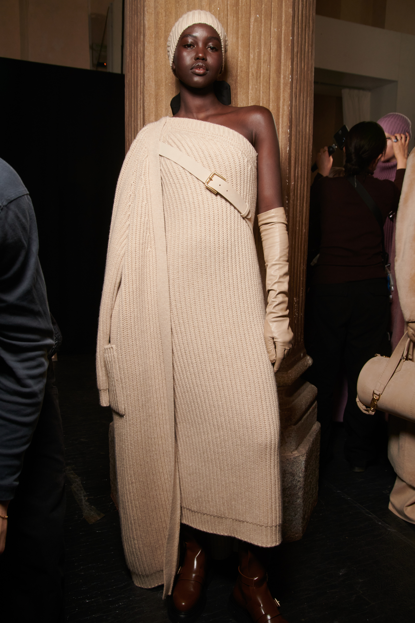 Max Mara Fall 2023 Fashion Show Backstage