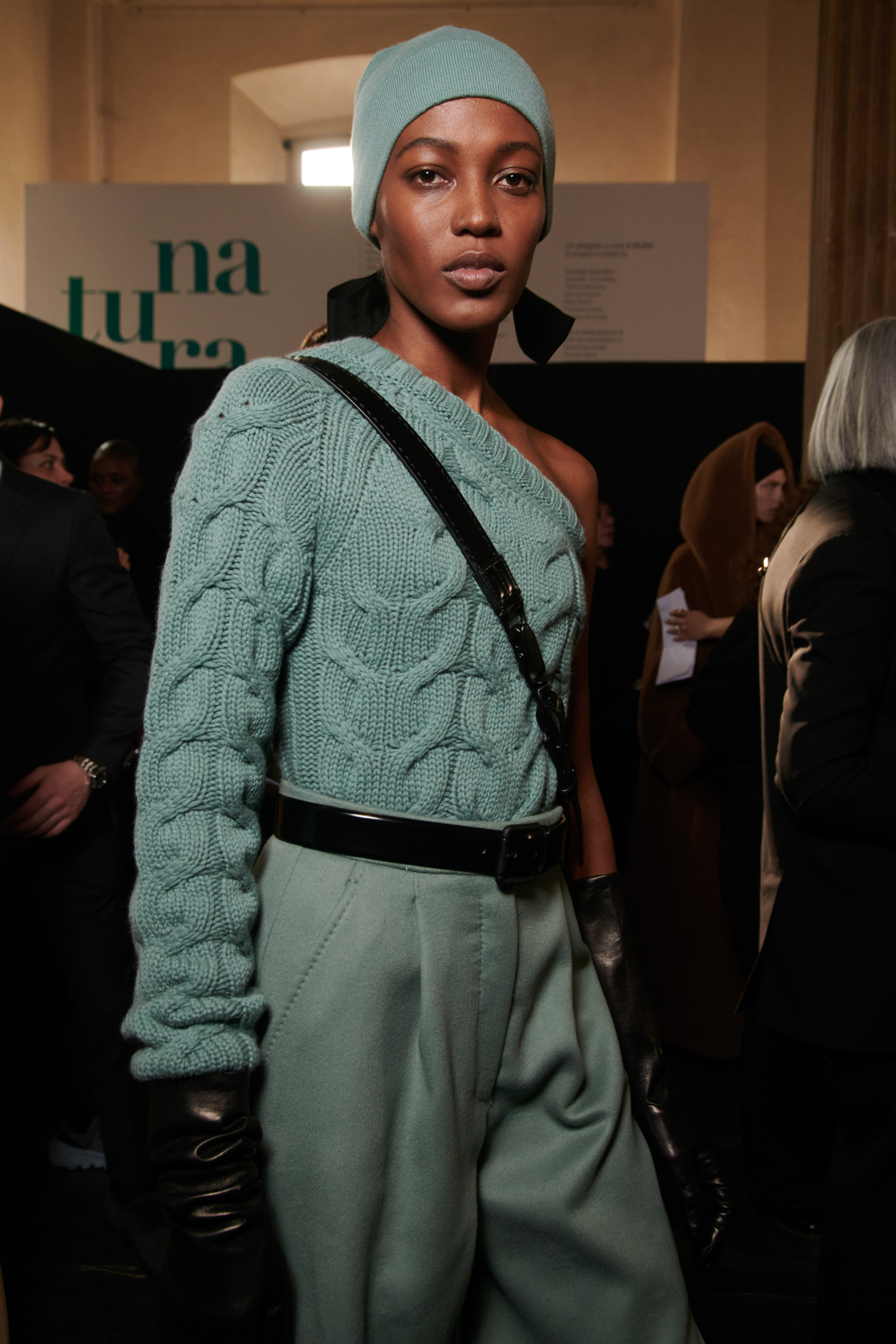 Max Mara Fall 2023 Fashion Show Backstage