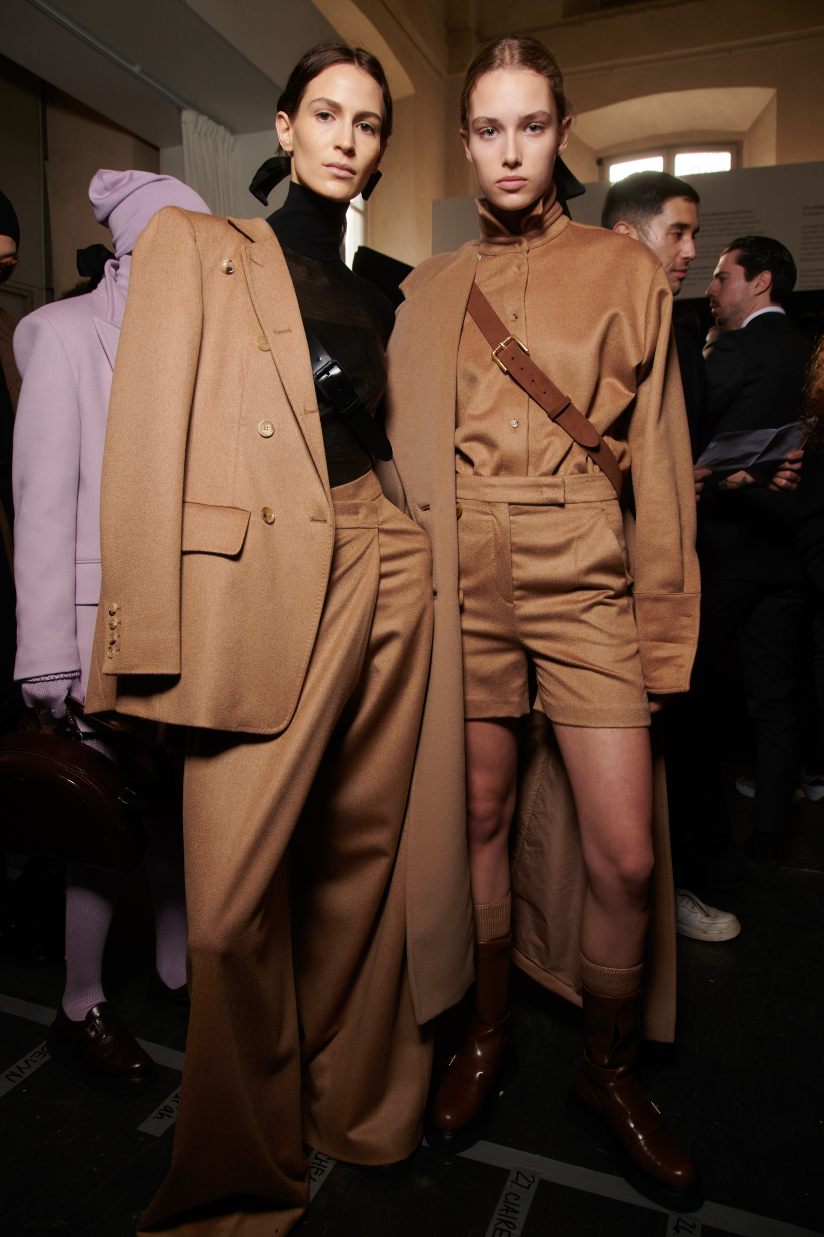 Max Mara Fall 2023 Fashion Show Backstage