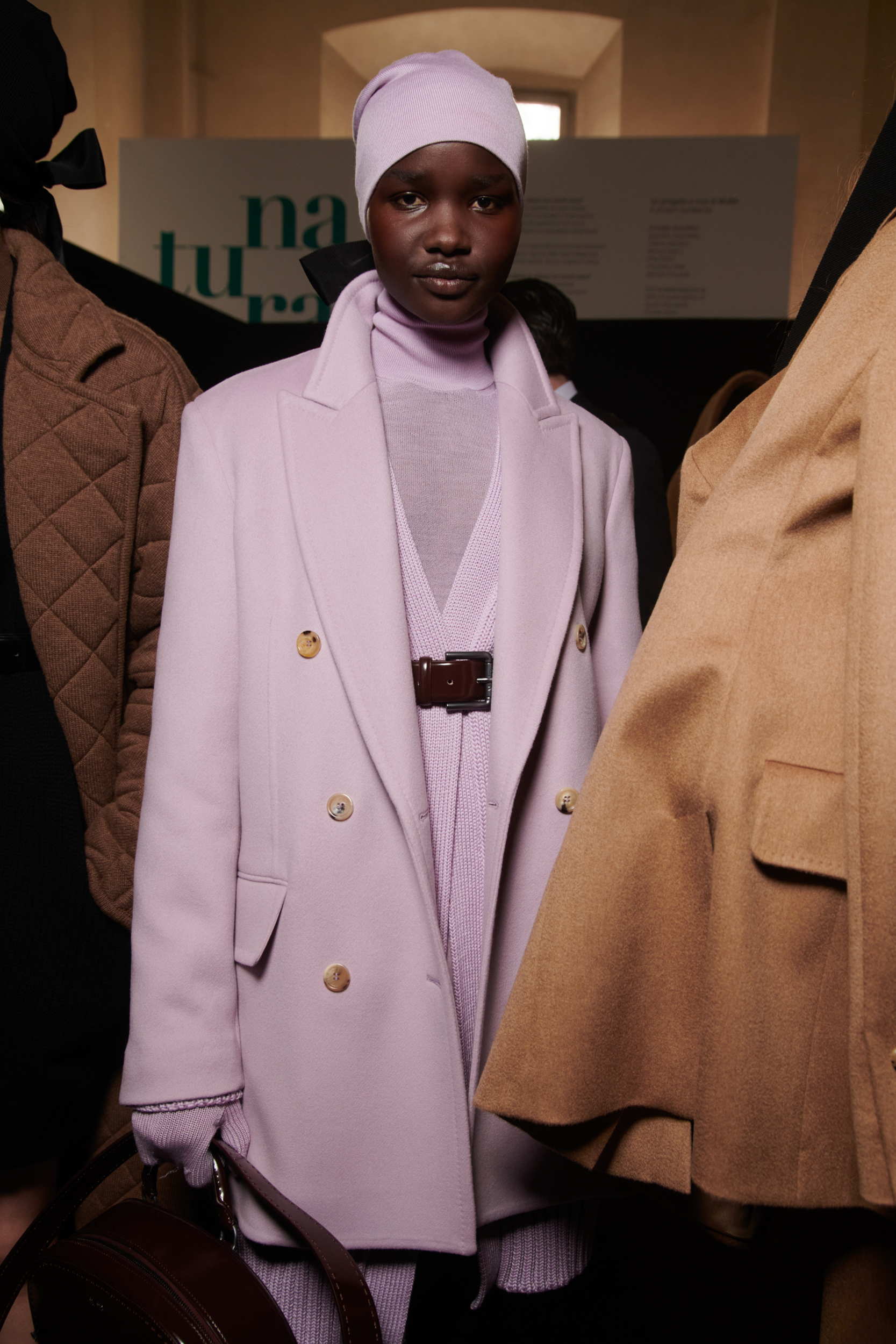 Max Mara Fall 2023 Fashion Show Backstage