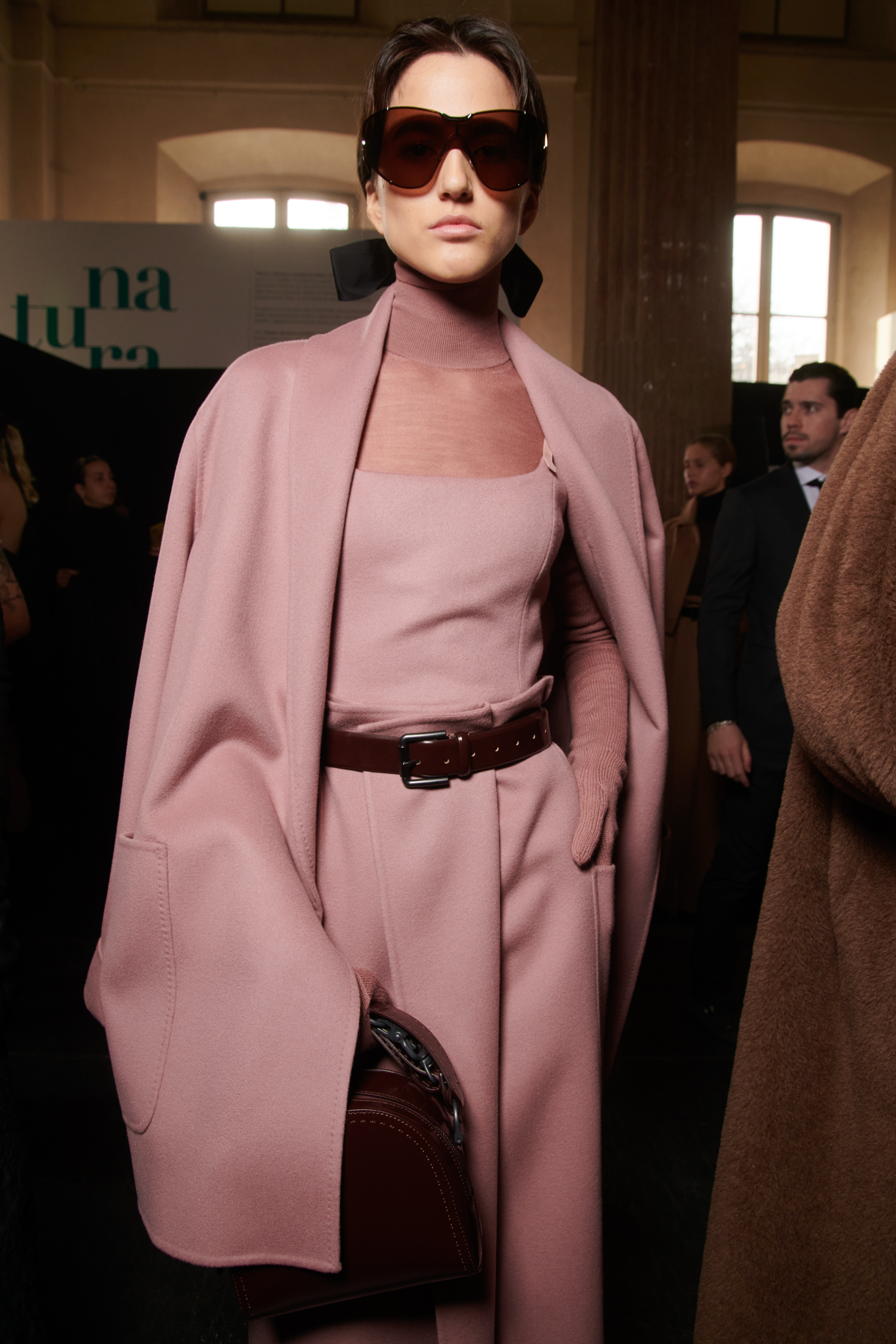 Max Mara Fall 2023 Fashion Show Backstage