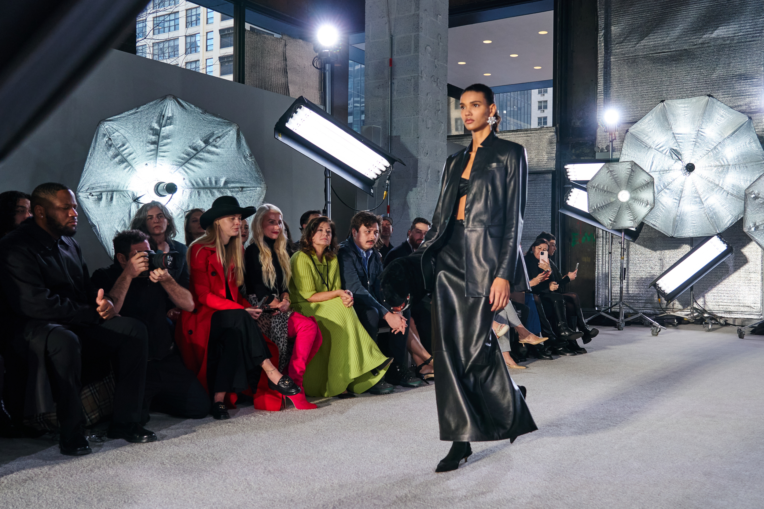 Brandon Maxwell Fall 2023 Fashion Show Atmosphere