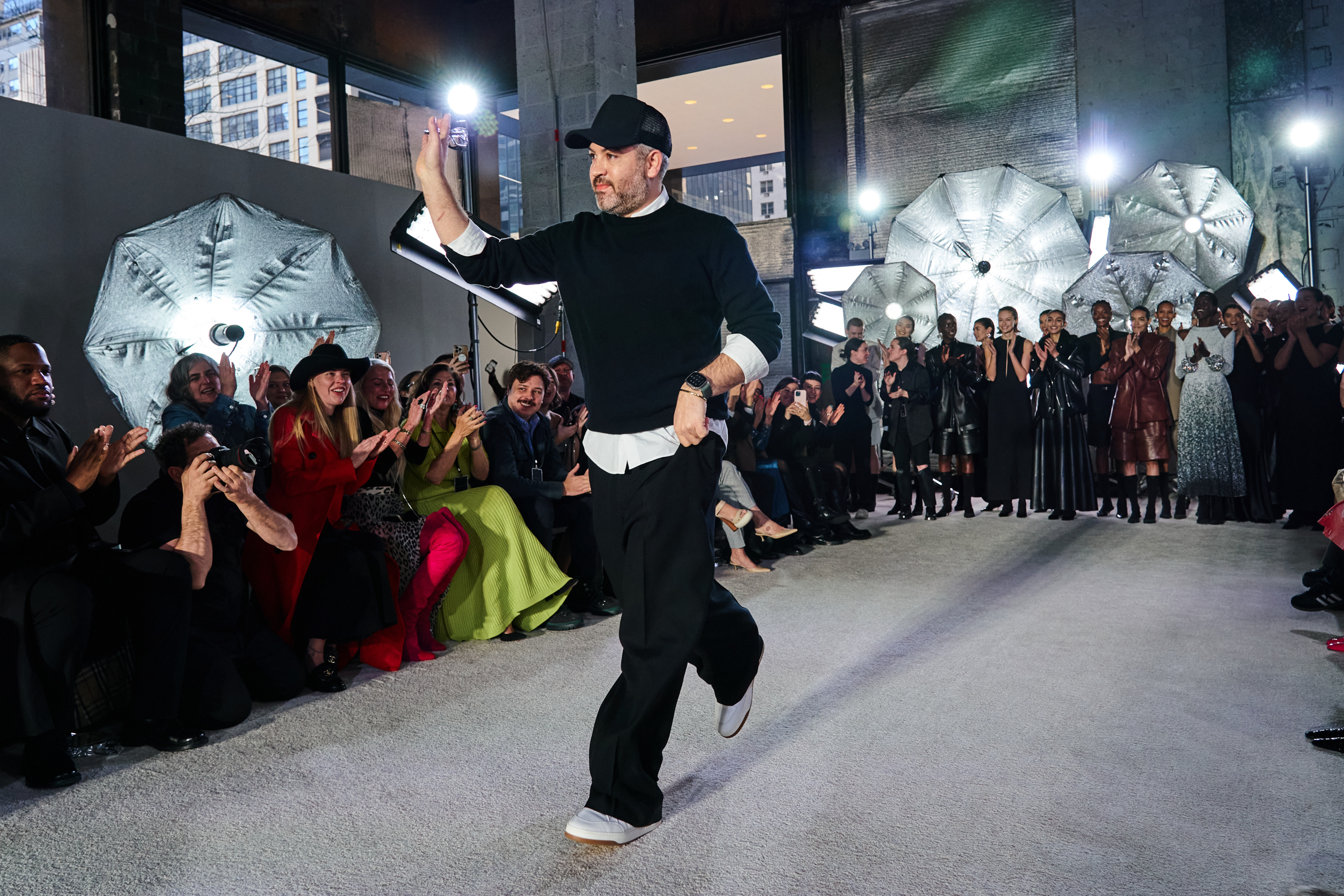 Brandon Maxwell Fall 2023 Fashion Show Atmosphere