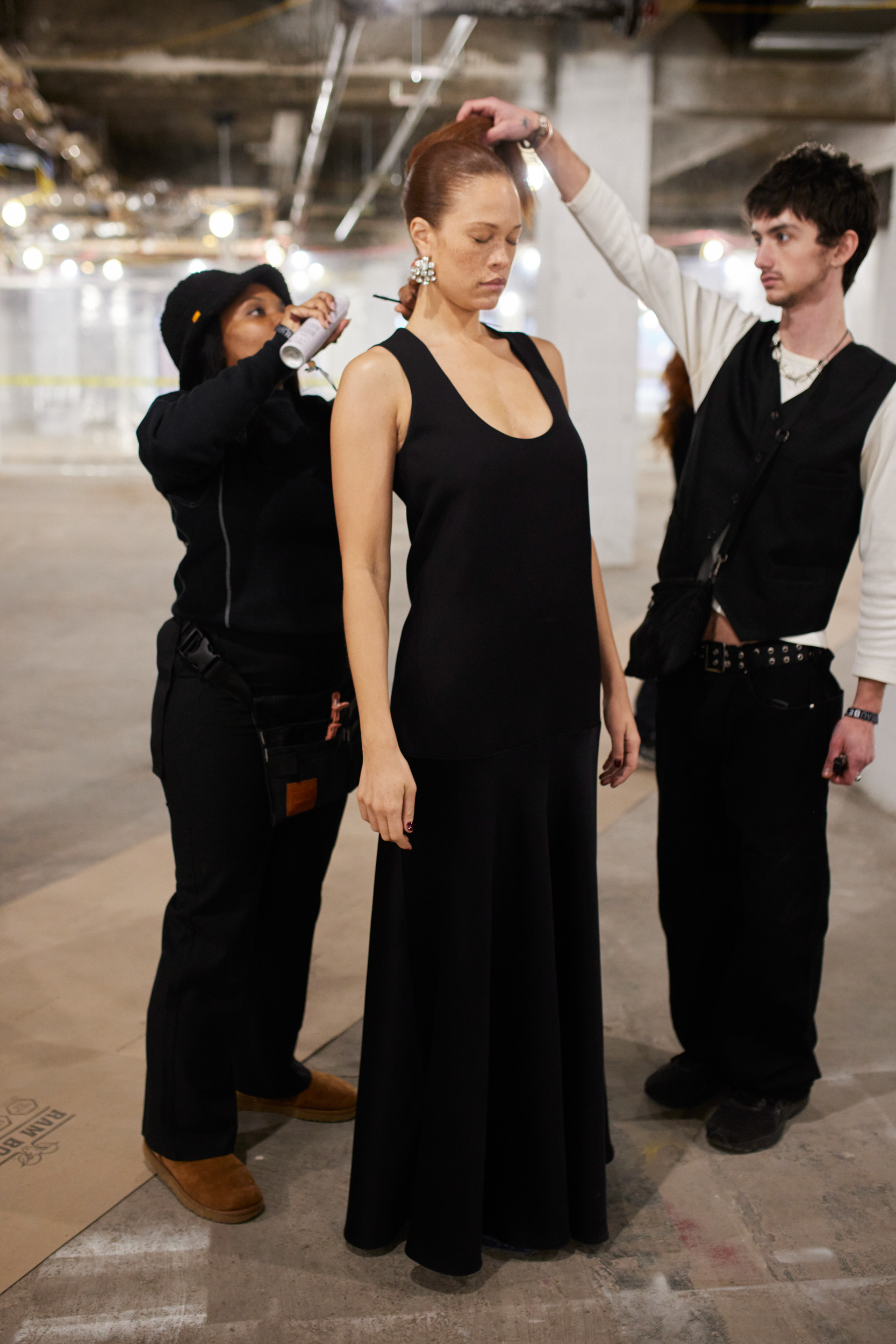 Brandon Maxwell Fall 2023 Fashion Show Backstage