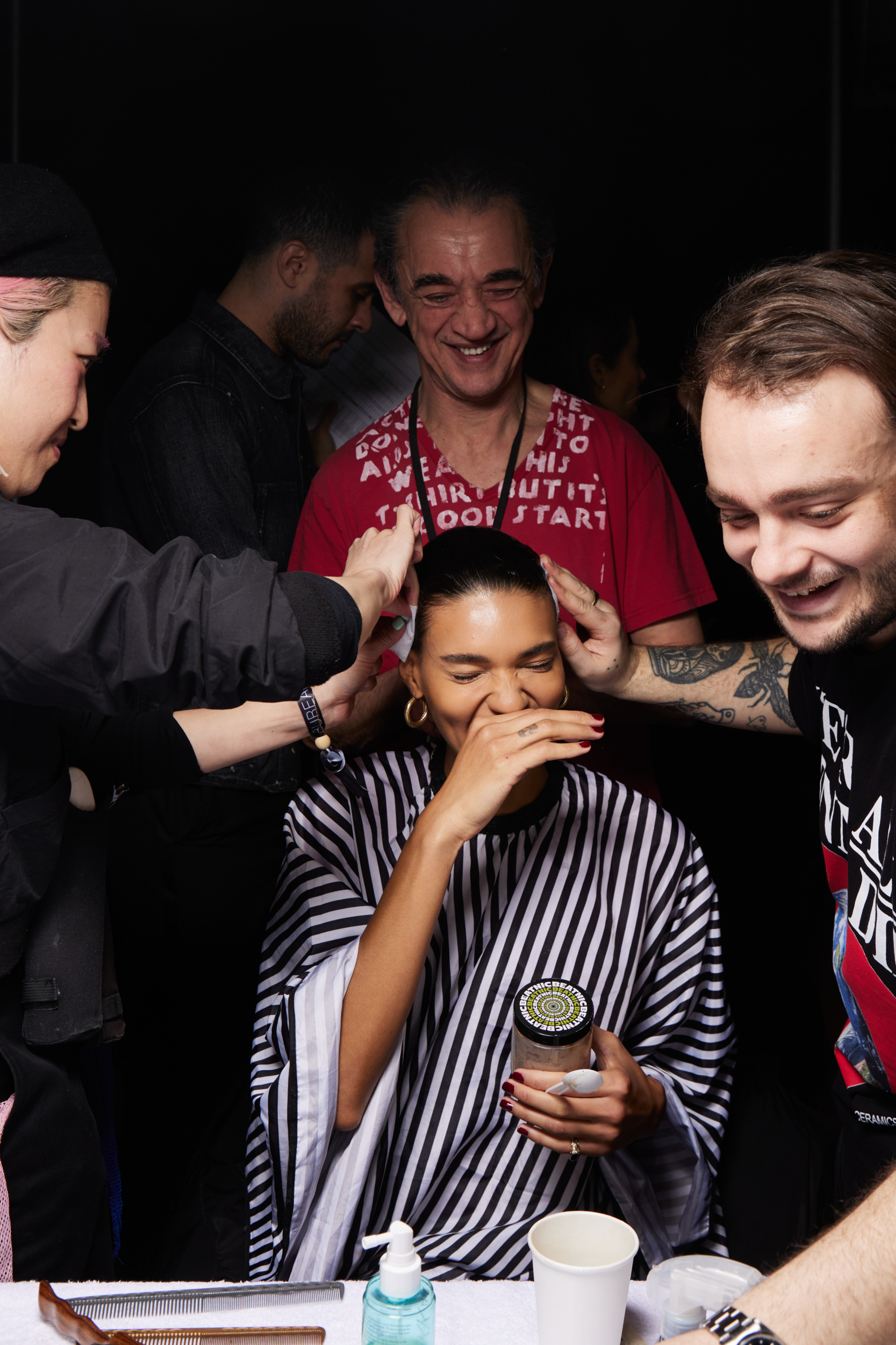 Brandon Maxwell Fall 2023 Fashion Show Backstage