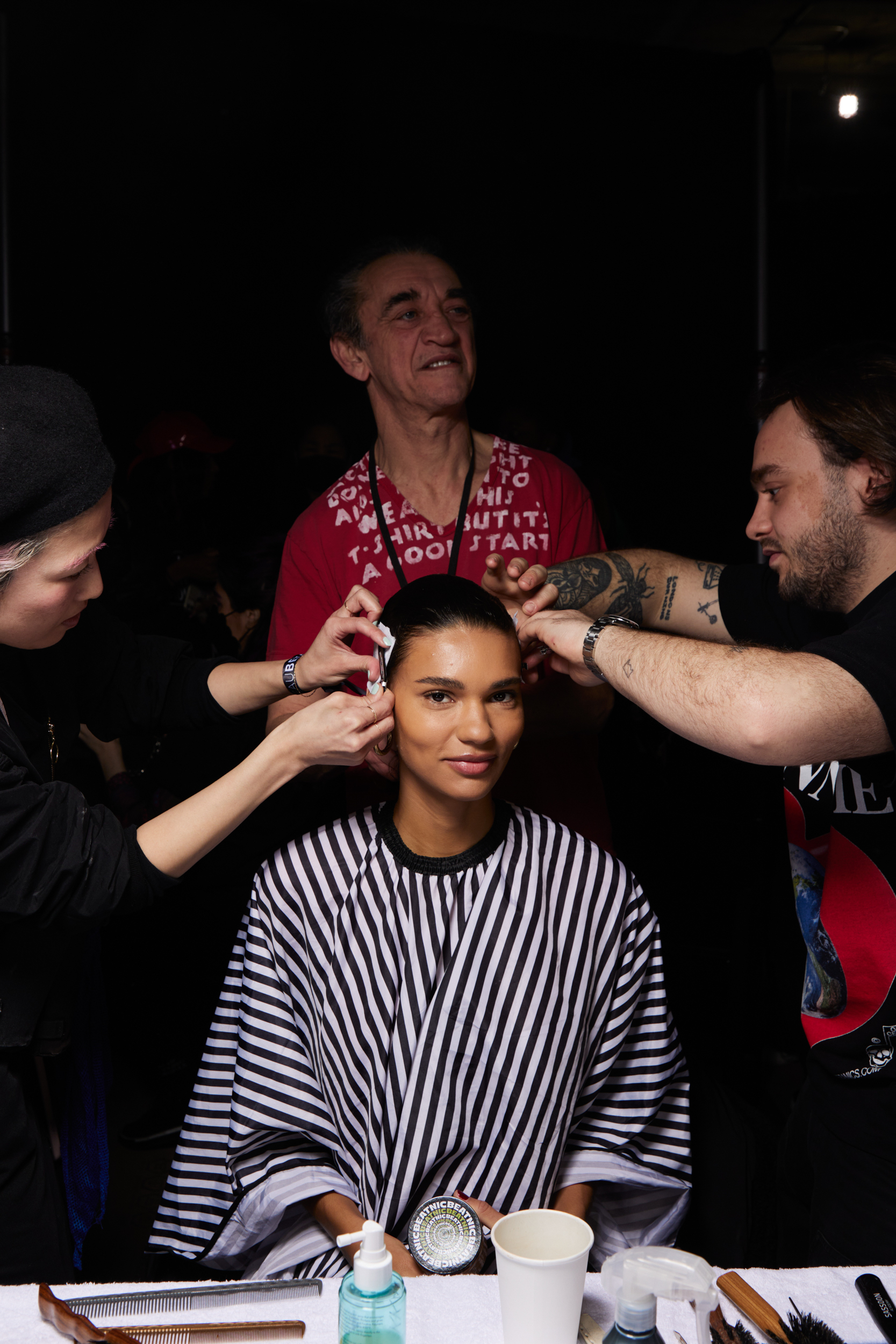 Brandon Maxwell Fall 2023 Fashion Show Backstage