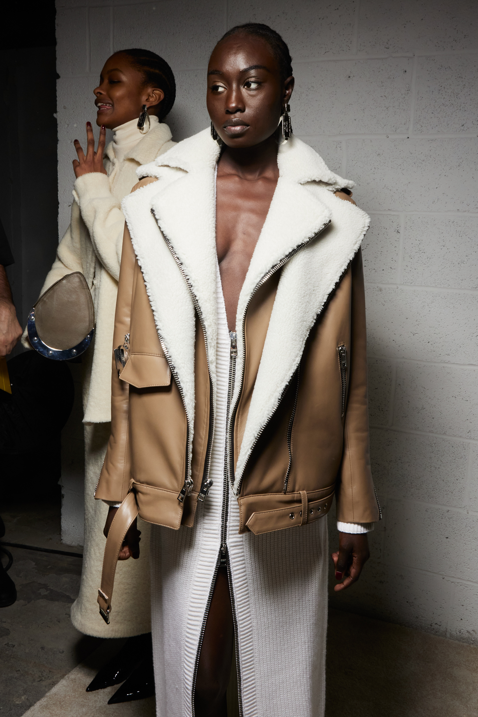 Brandon Maxwell Fall 2023 Fashion Show Backstage