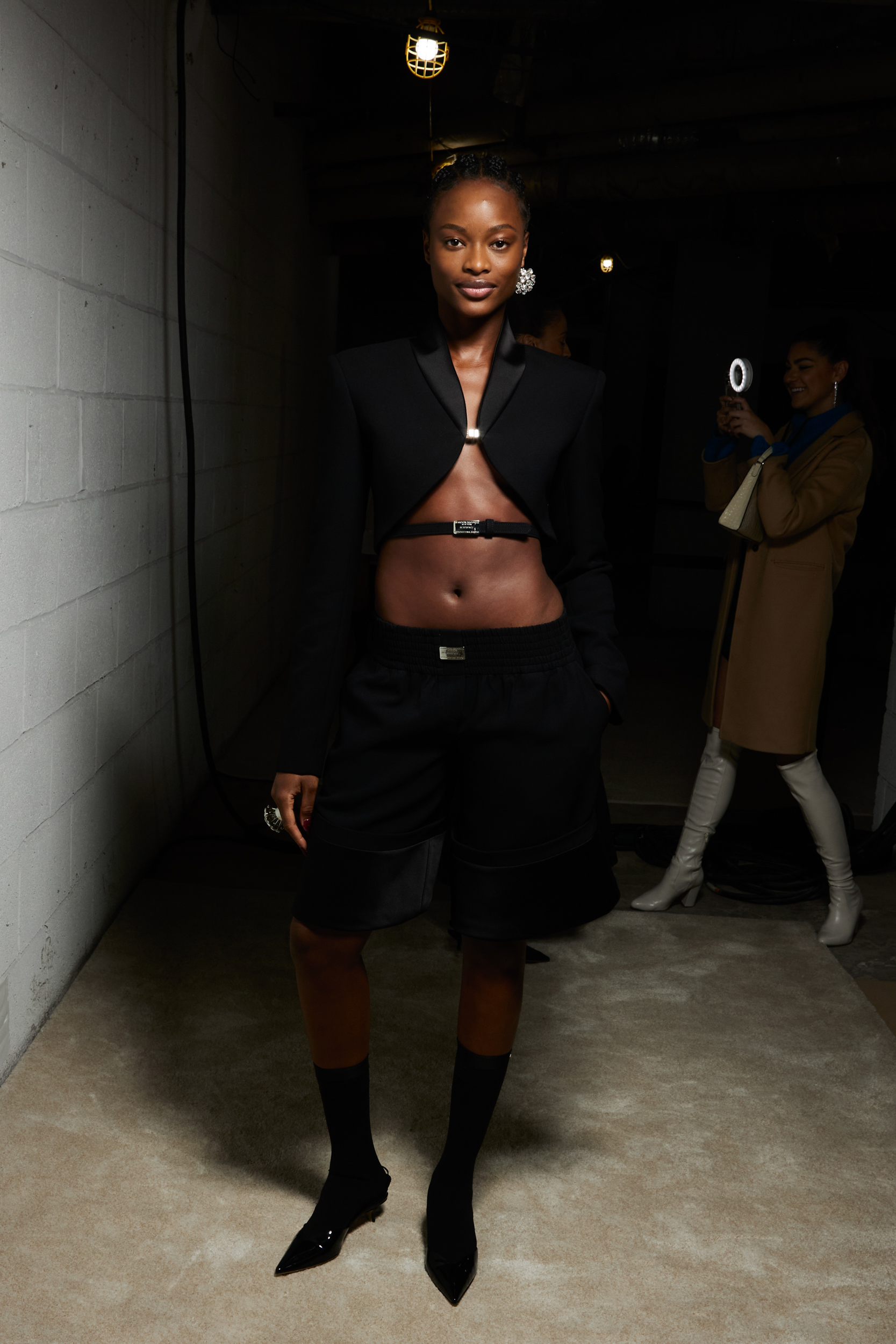 Brandon Maxwell Fall 2023 Fashion Show Backstage