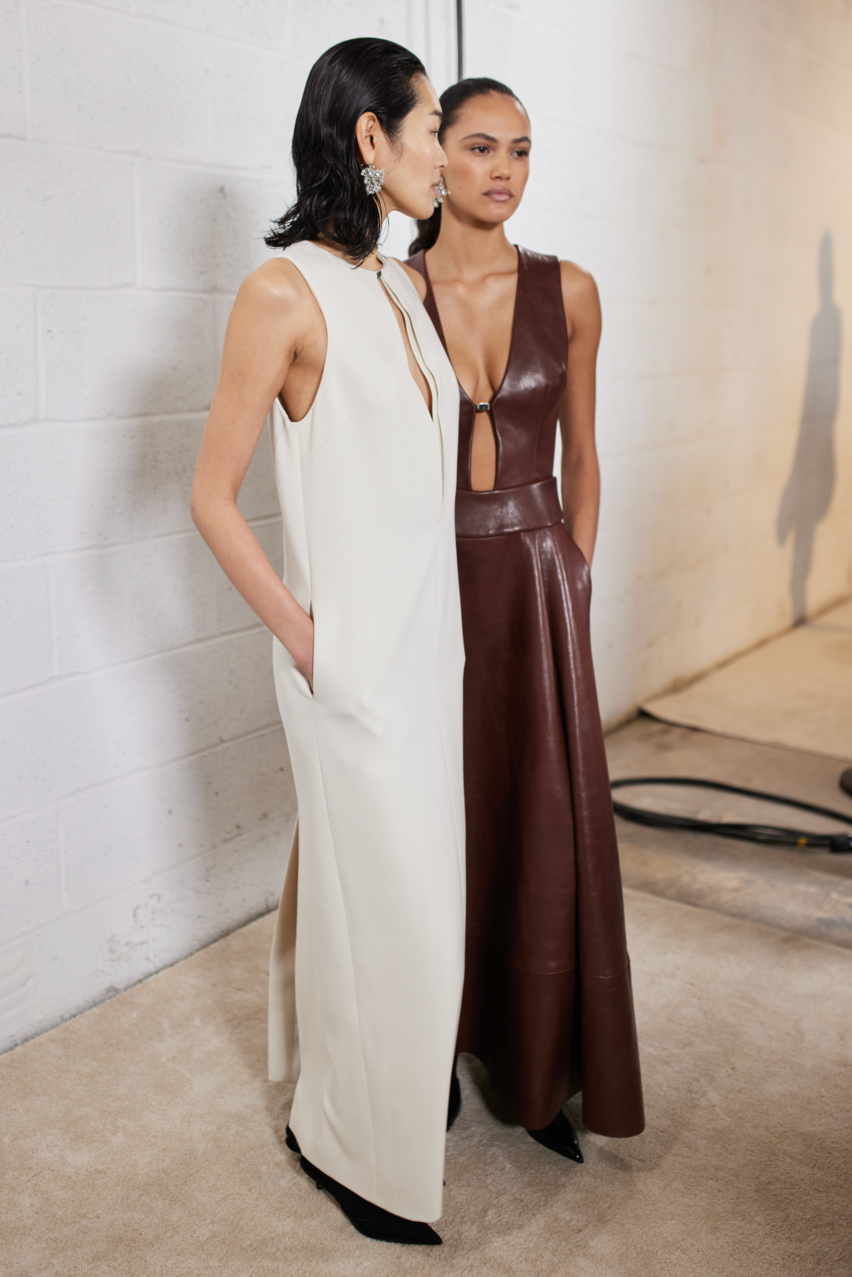 Brandon Maxwell Fall 2023 Fashion Show Backstage