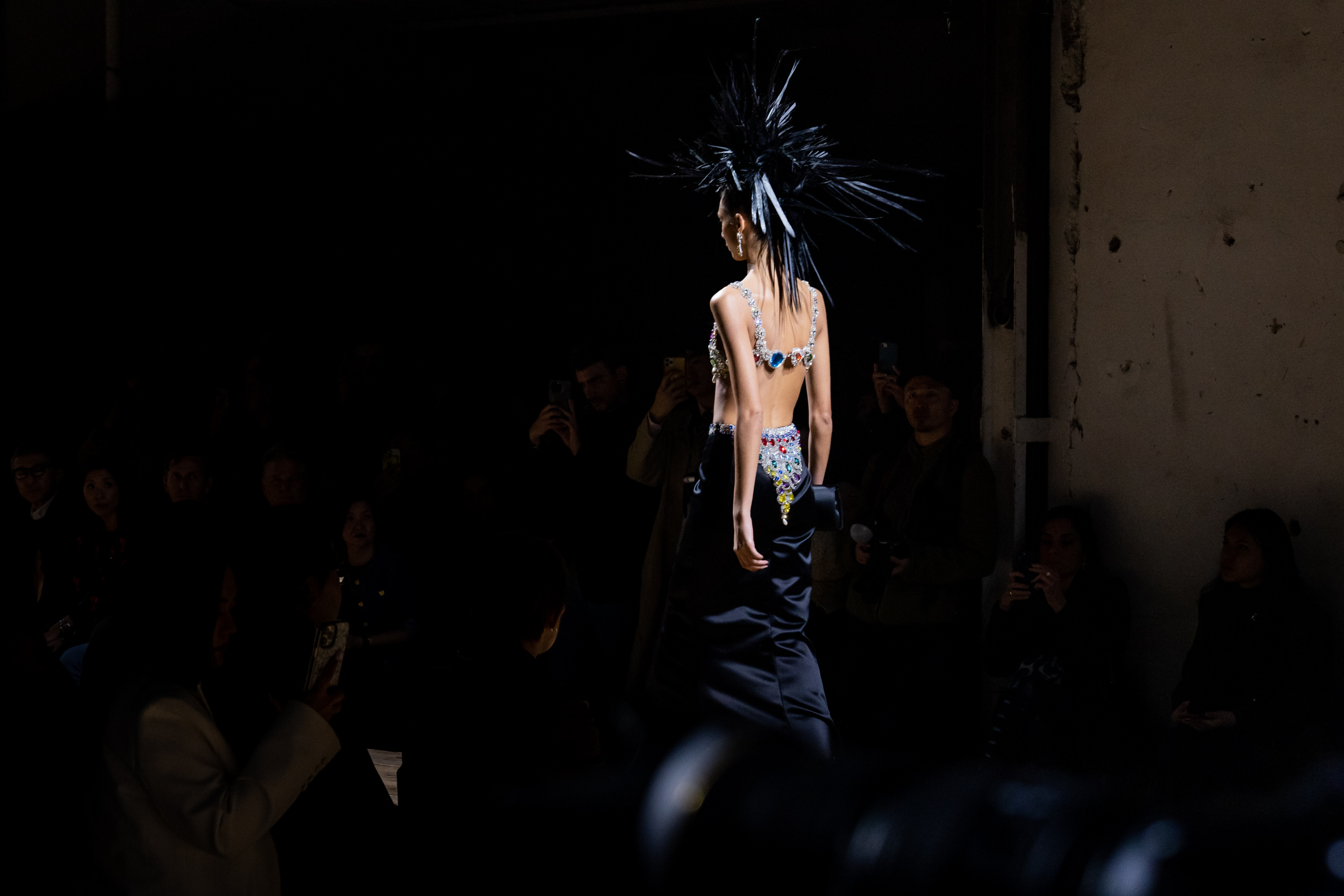 Moschino Fall 2023 Fashion Show Atmosphere