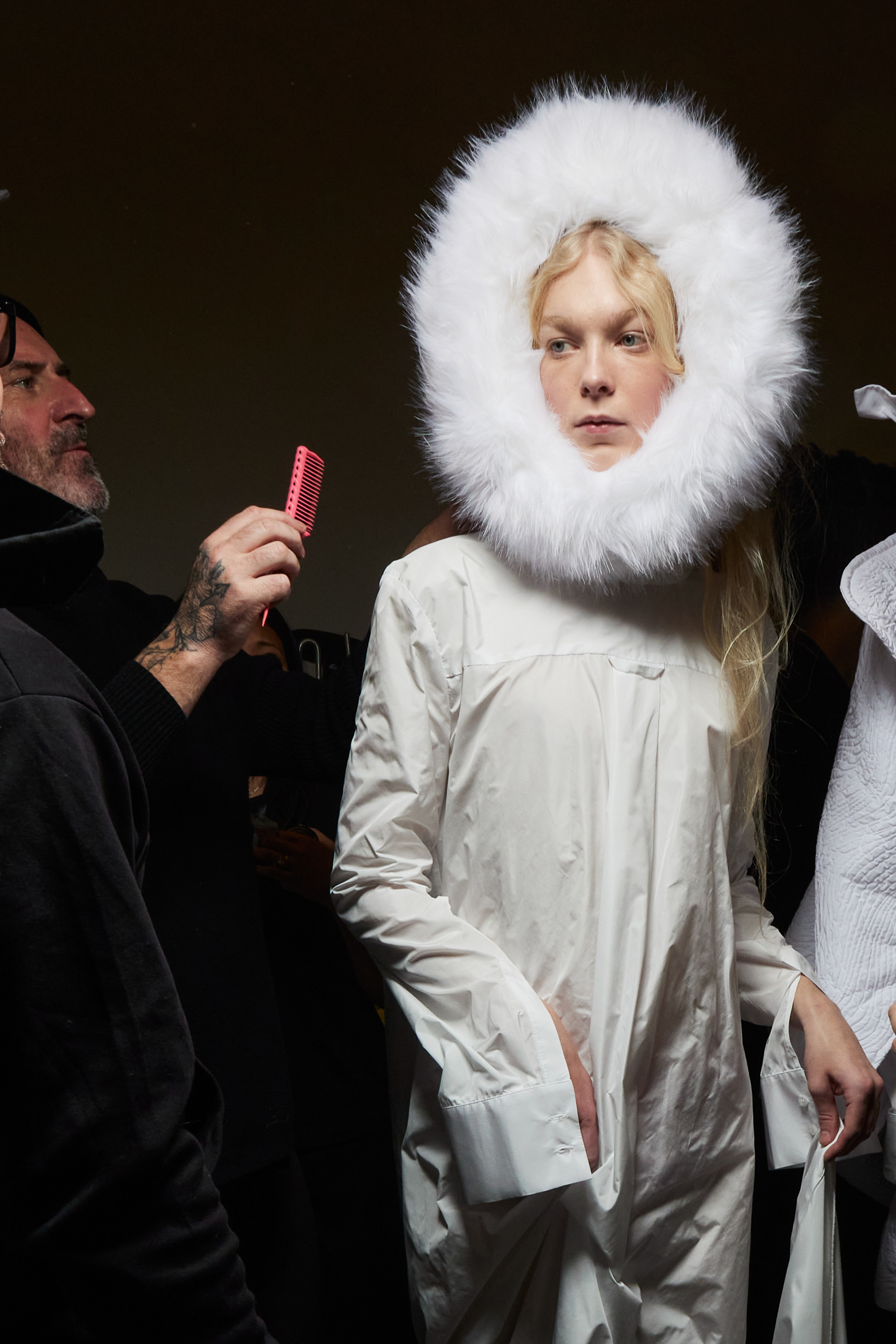 Palomo Spain Fall 2023 Fashion Show Backstage