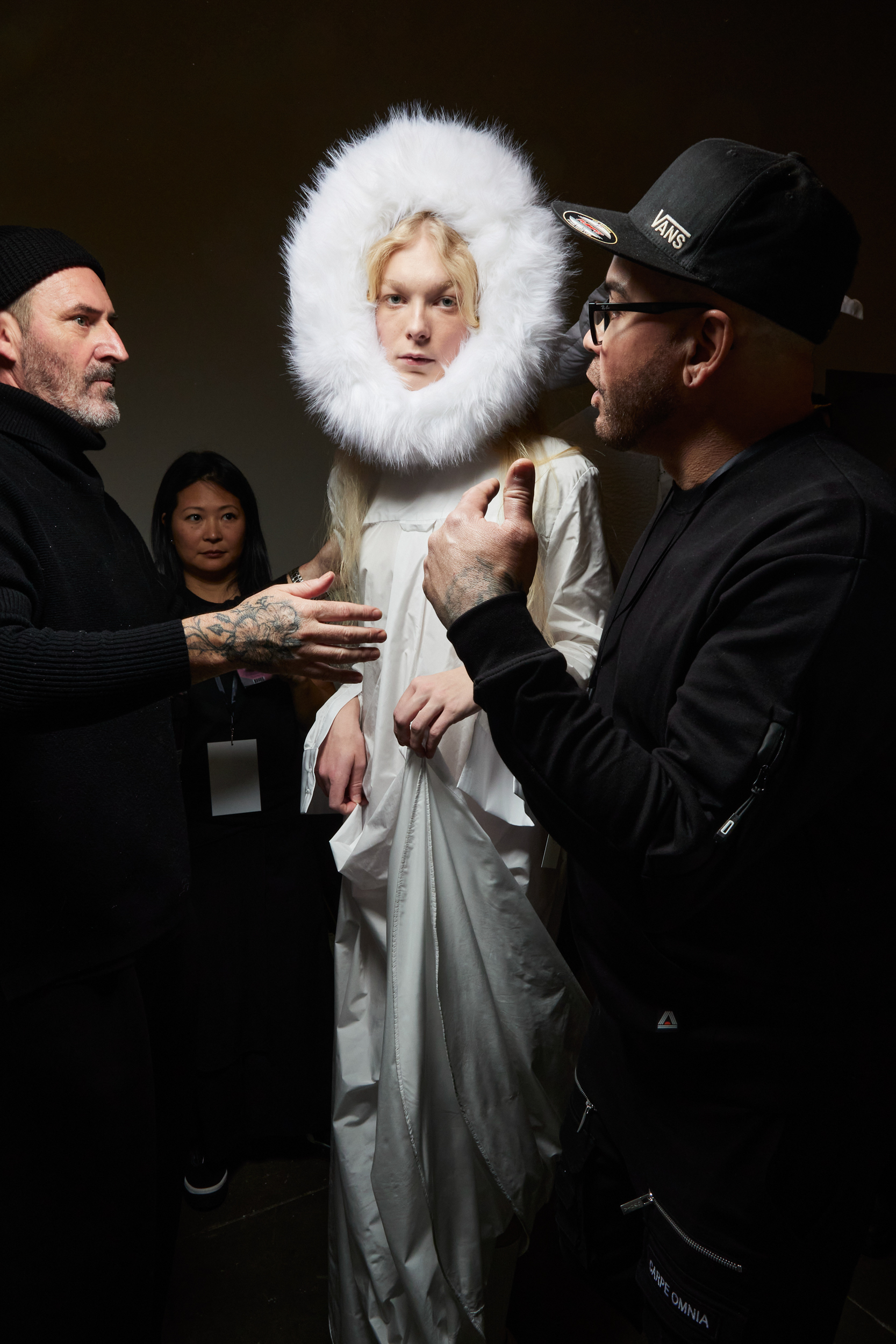 Palomo Spain Fall 2023 Fashion Show Backstage