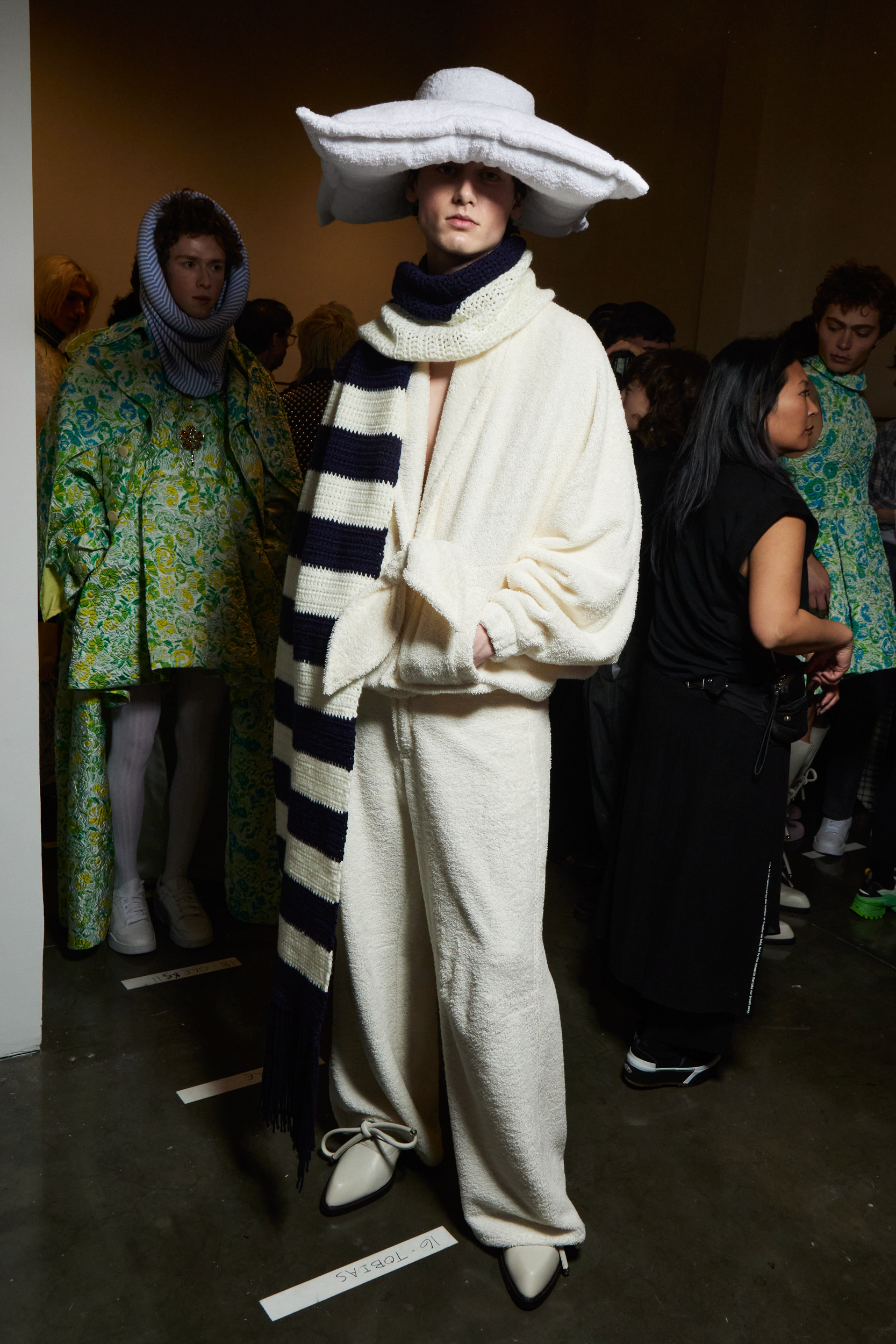 Palomo Spain Fall 2023 Fashion Show Backstage