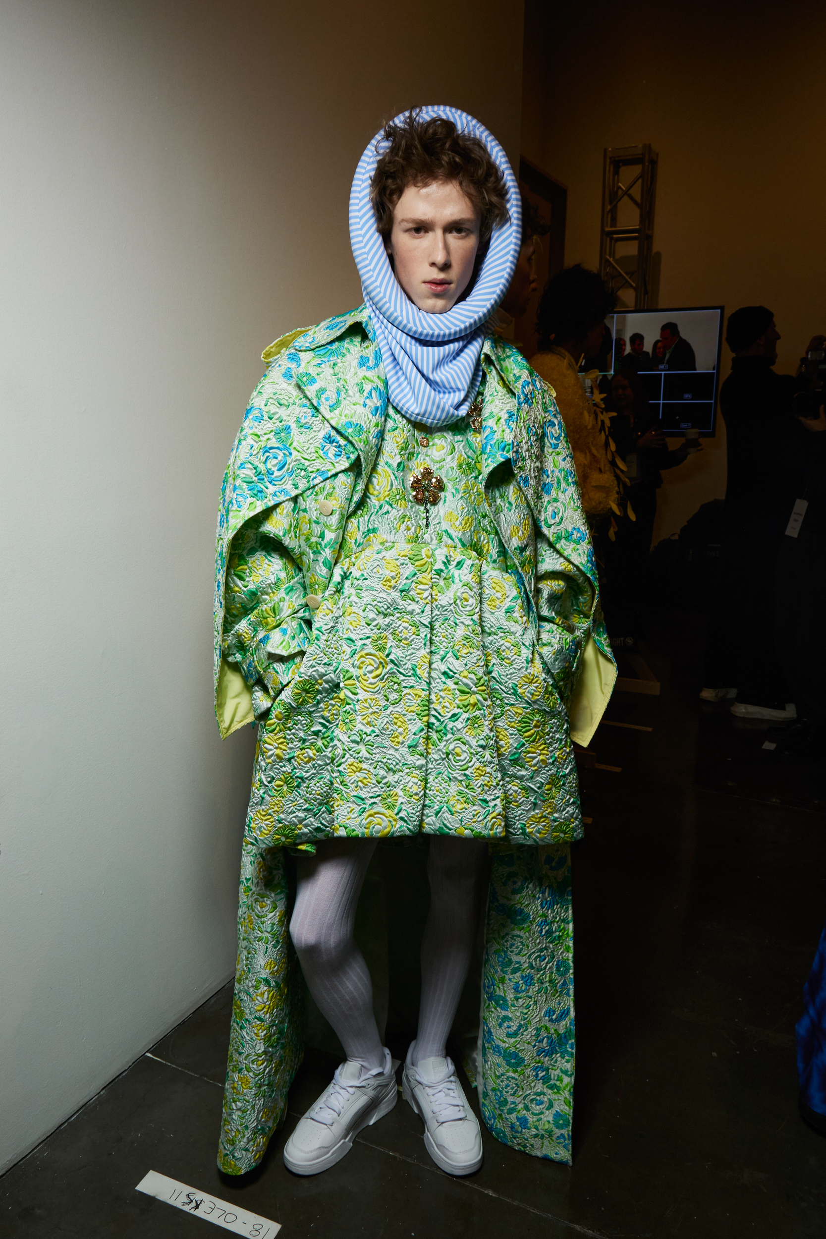 Palomo Spain Fall 2023 Fashion Show Backstage