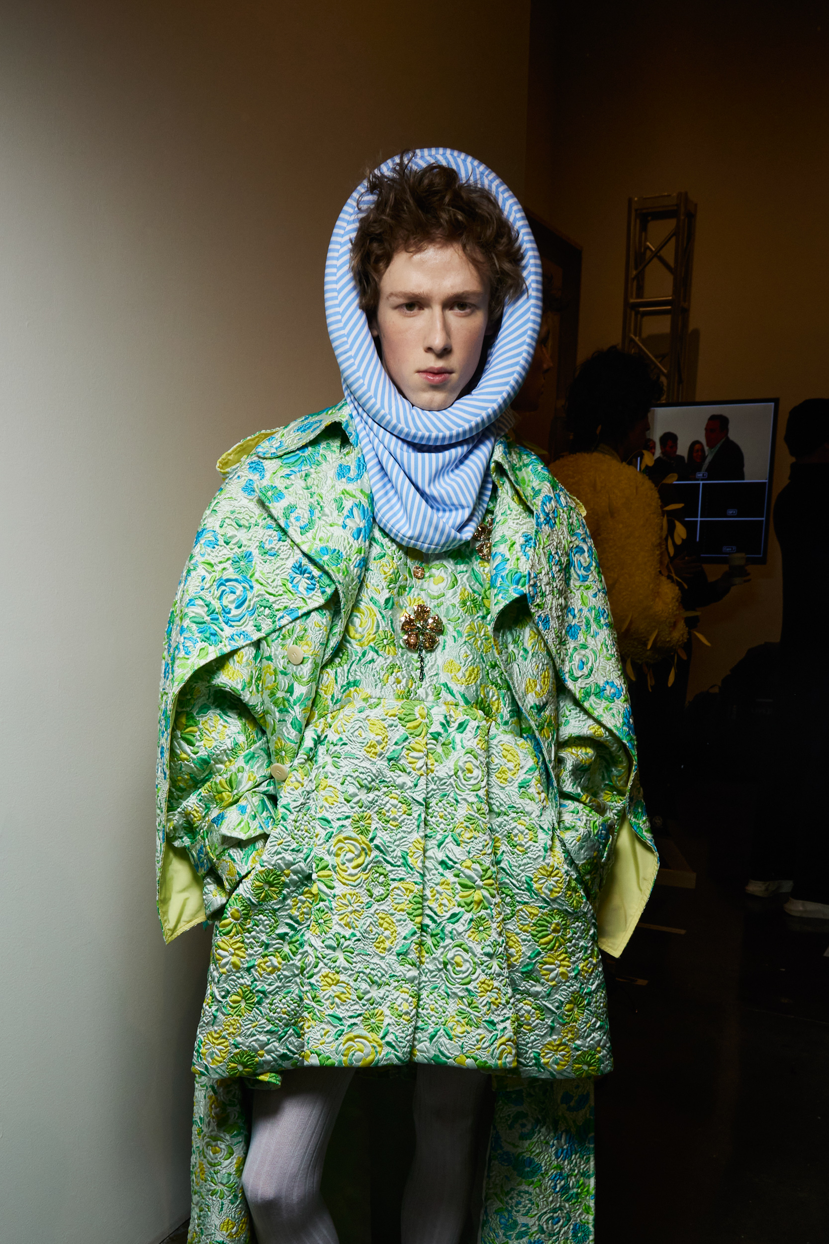 Palomo Spain Fall 2023 Fashion Show Backstage