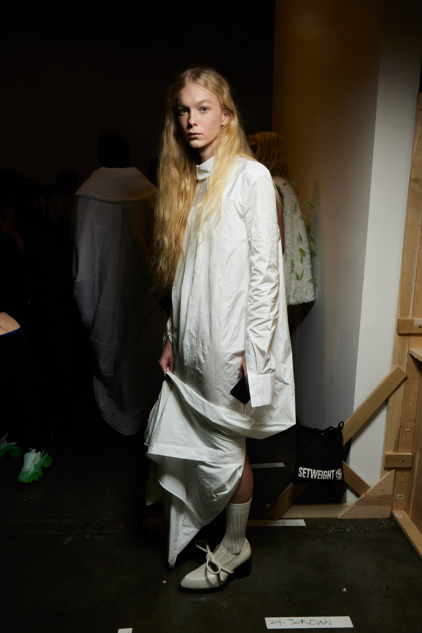 Palomo Spain Fall 2023 Fashion Show Backstage