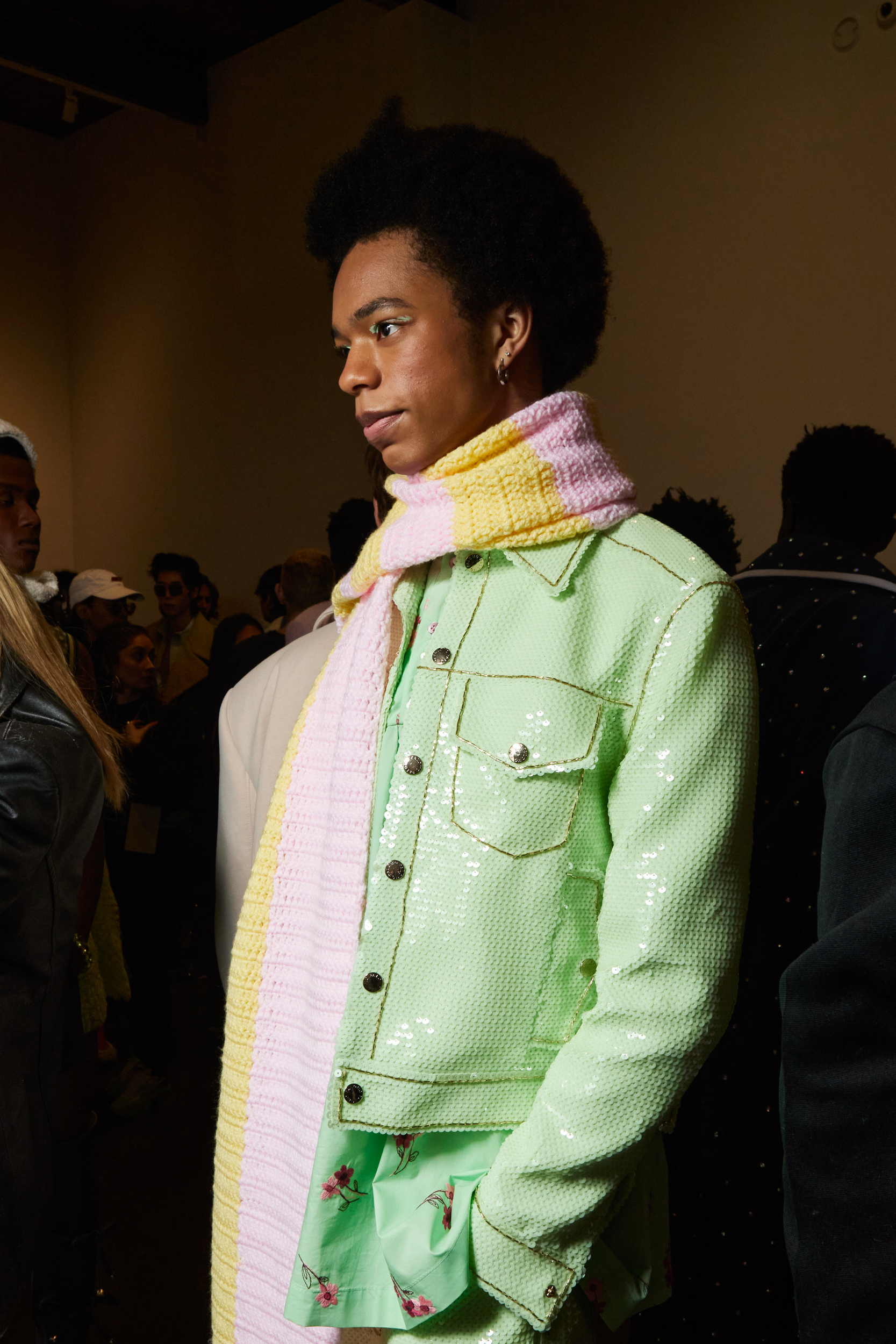 Palomo Spain Fall 2023 Fashion Show Backstage