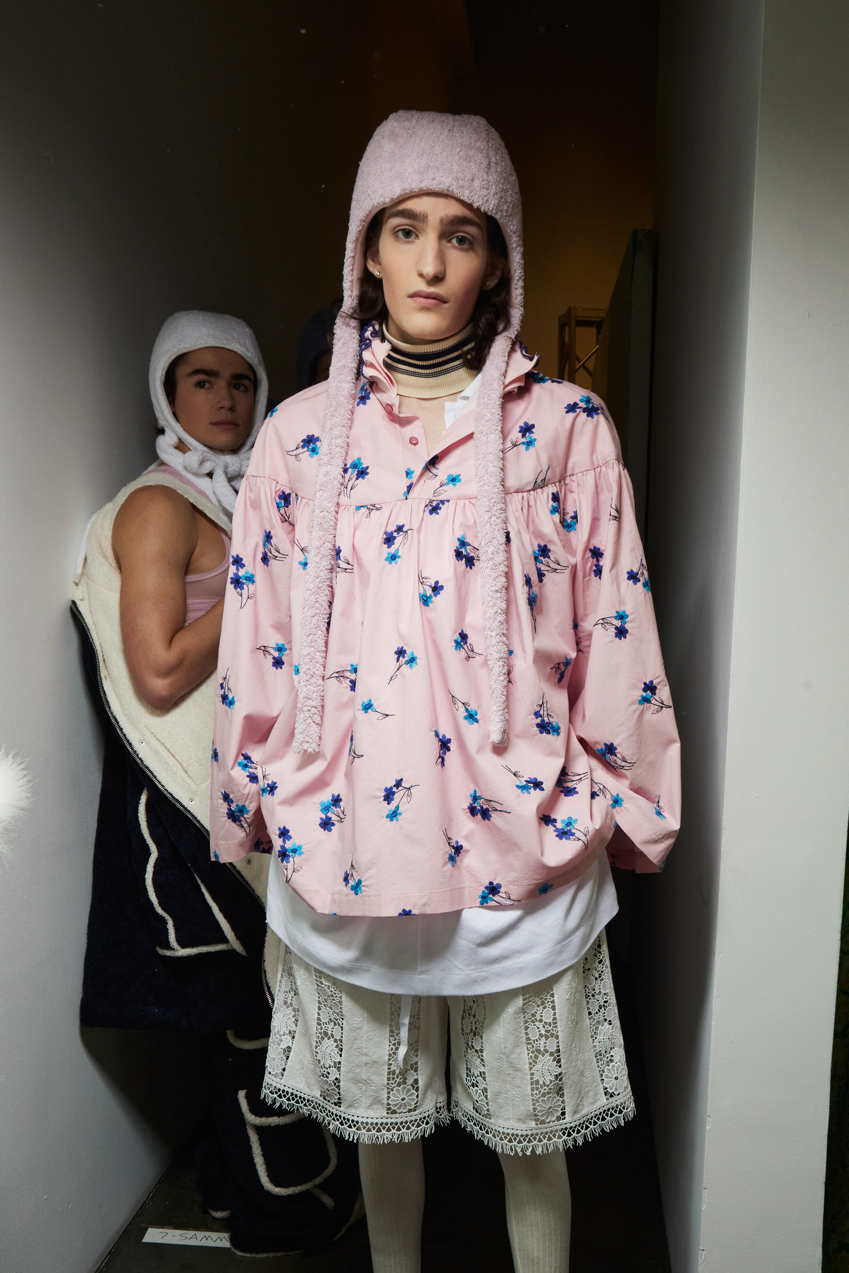 Palomo Spain Fall 2023 Fashion Show Backstage