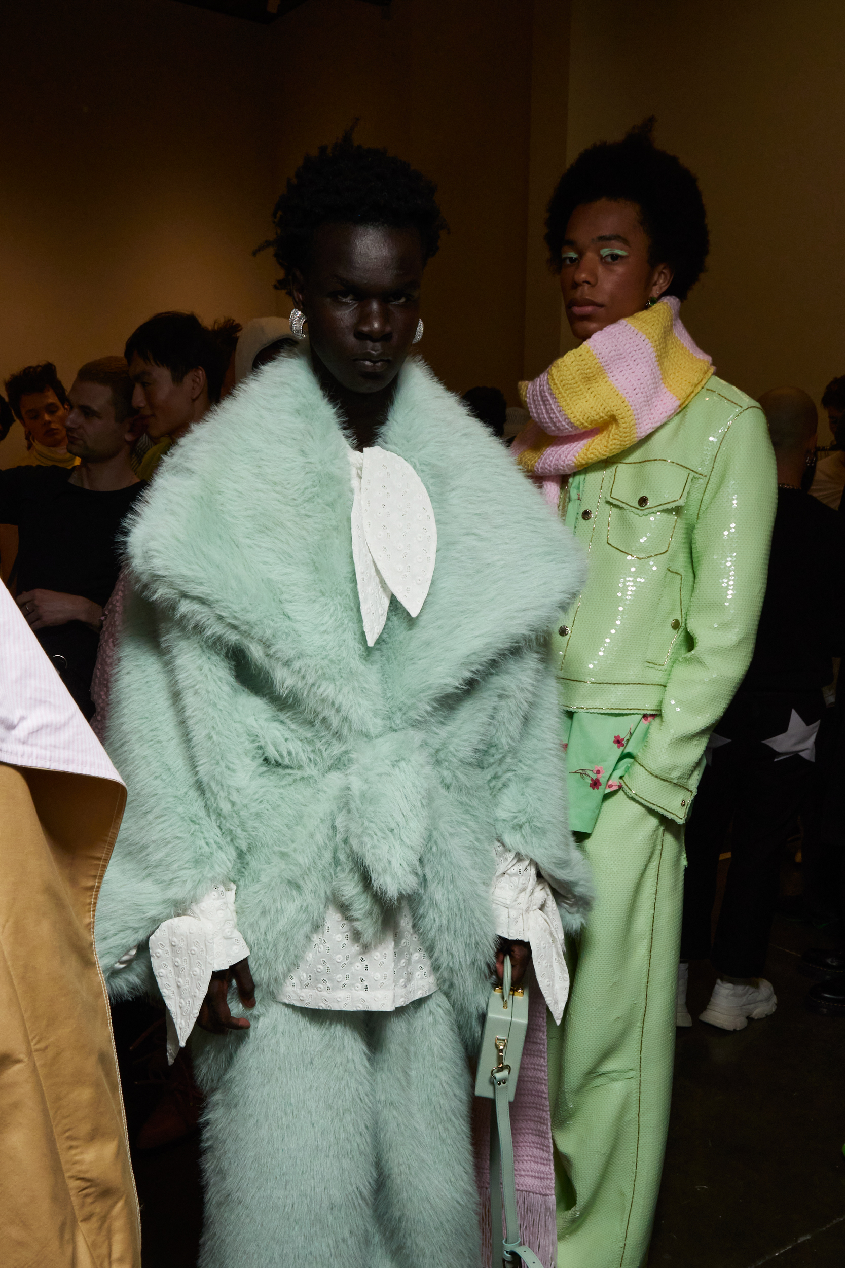 Palomo Spain Fall 2023 Fashion Show Backstage