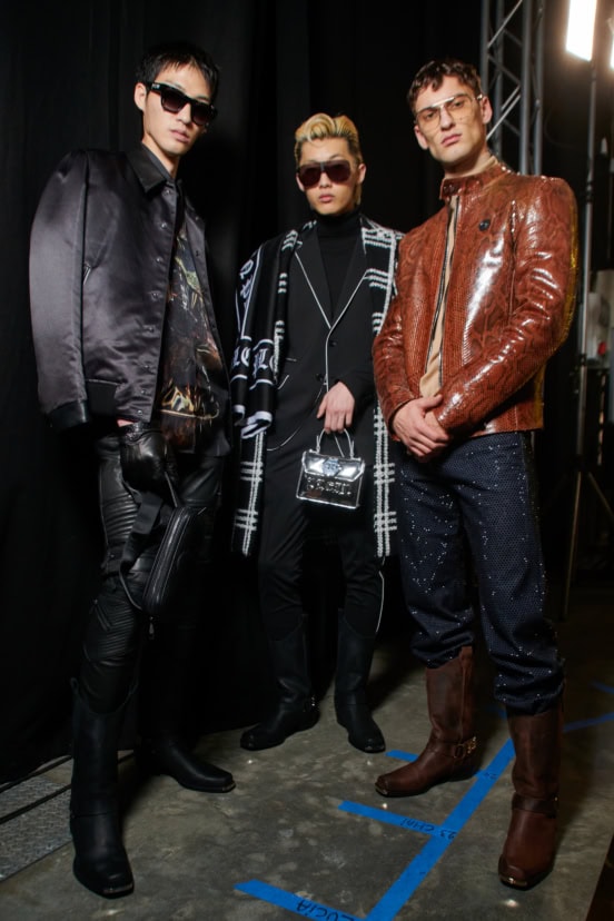 Philipp Plein Fall 2023 Fashion Show Backstage