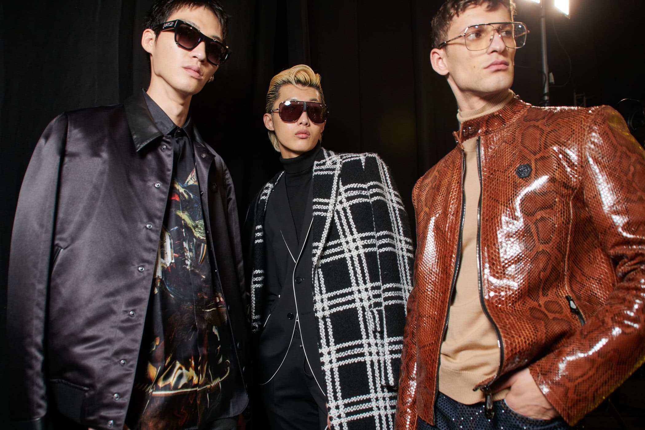 Philipp Plein Fall 2023 Fashion Show Backstage