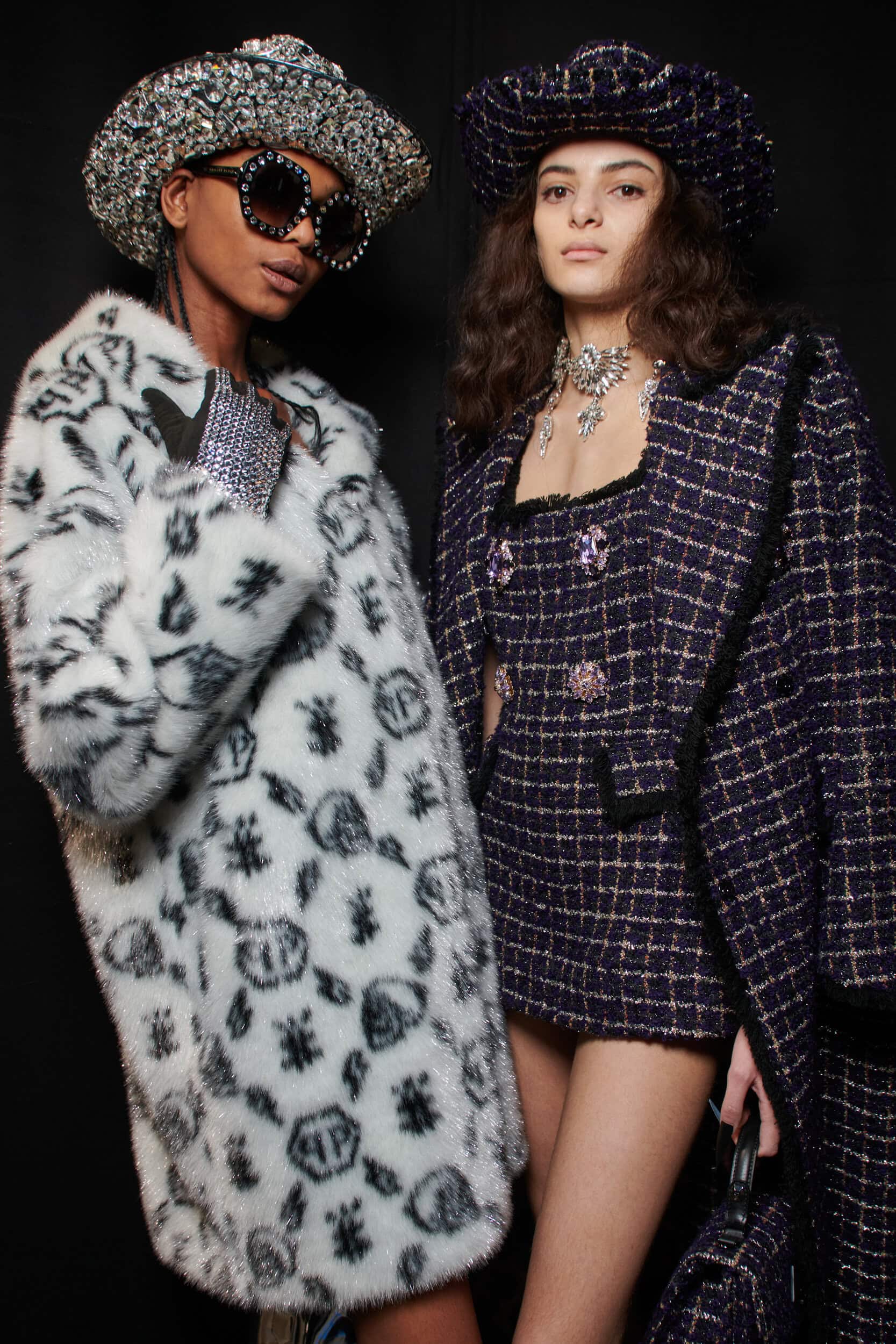 Philipp Plein Fall 2023 Fashion Show Backstage