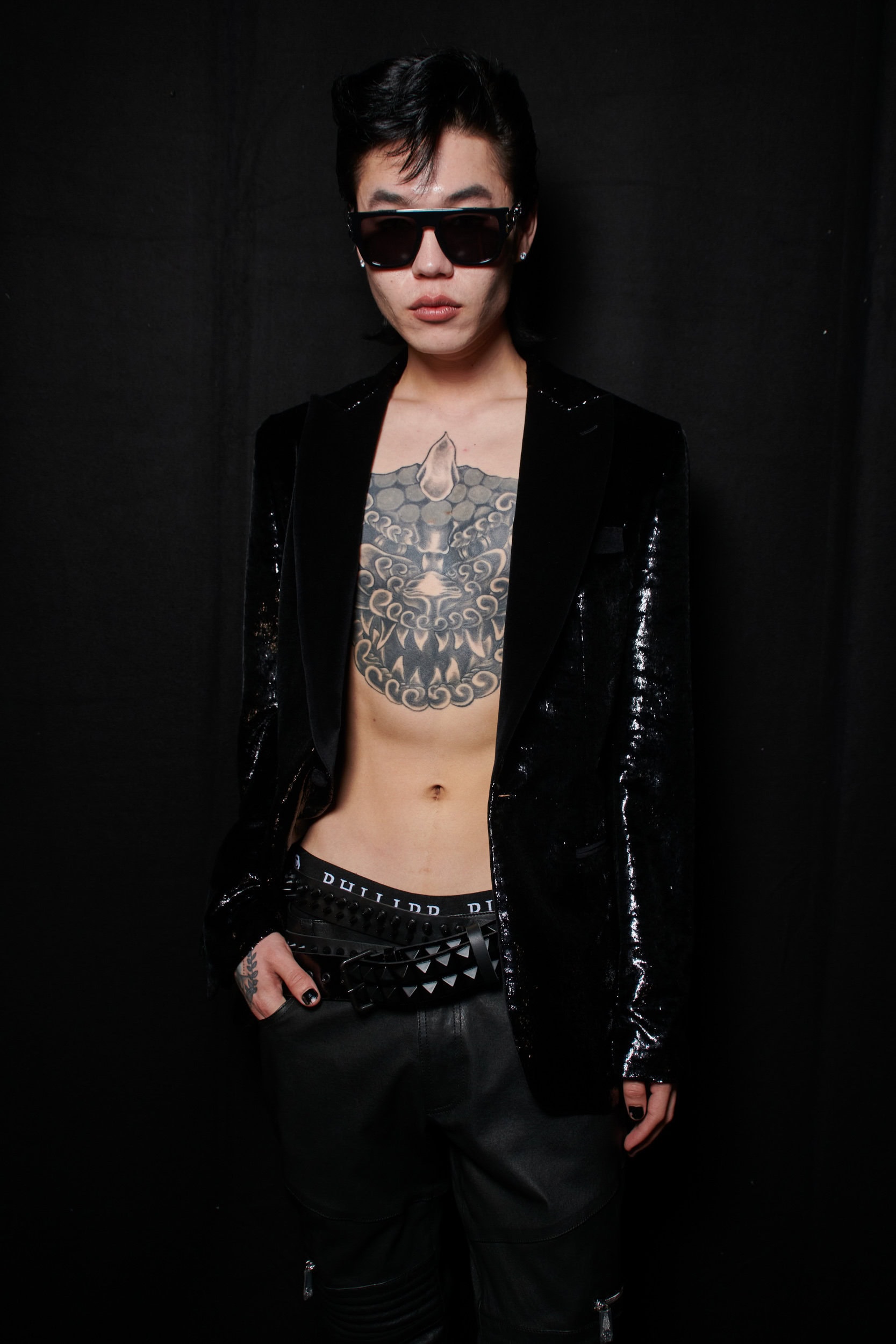 Philipp Plein Fall 2023 Fashion Show Backstage